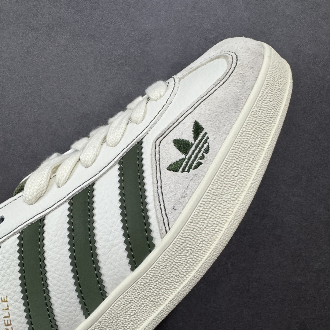 图片[5]-【定制版】adidas originals Samba OG x Supreme 灰白绿 桑巴舞系列复古经典轻便板鞋 此款以简约大方的造型设计 给人以随性休闲的时尚格调 穿着舒适轻便，运动灵活自如 满足日常个性穿搭 货号：XD6188 103 尺码：36 36.5 37 38 38.5 39 40 40.5 41 42 42.5 43 44 44.5 45-选品中心
