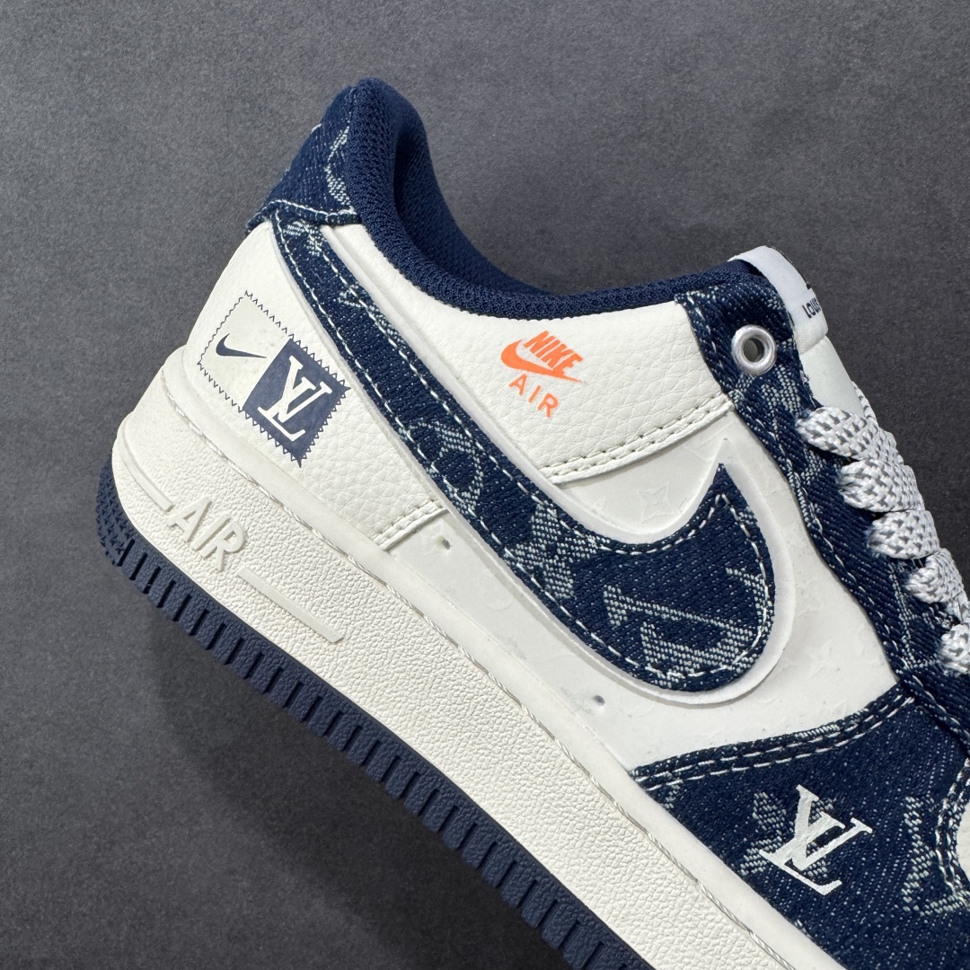 图片[6]-【定制版】Nike Air Force 1\’07 Low LV联名 前掌蓝牛仔 空军一号低帮休闲板鞋 YX5066-355  #原楦头原纸板 原装鞋盒 定制五金配件 内置全掌气垫 原厂鞋底   尺码：36 36.5 37.5 38 38.5 39 40 40.5 41 42 42.5 43 44 44.5 45-选品中心