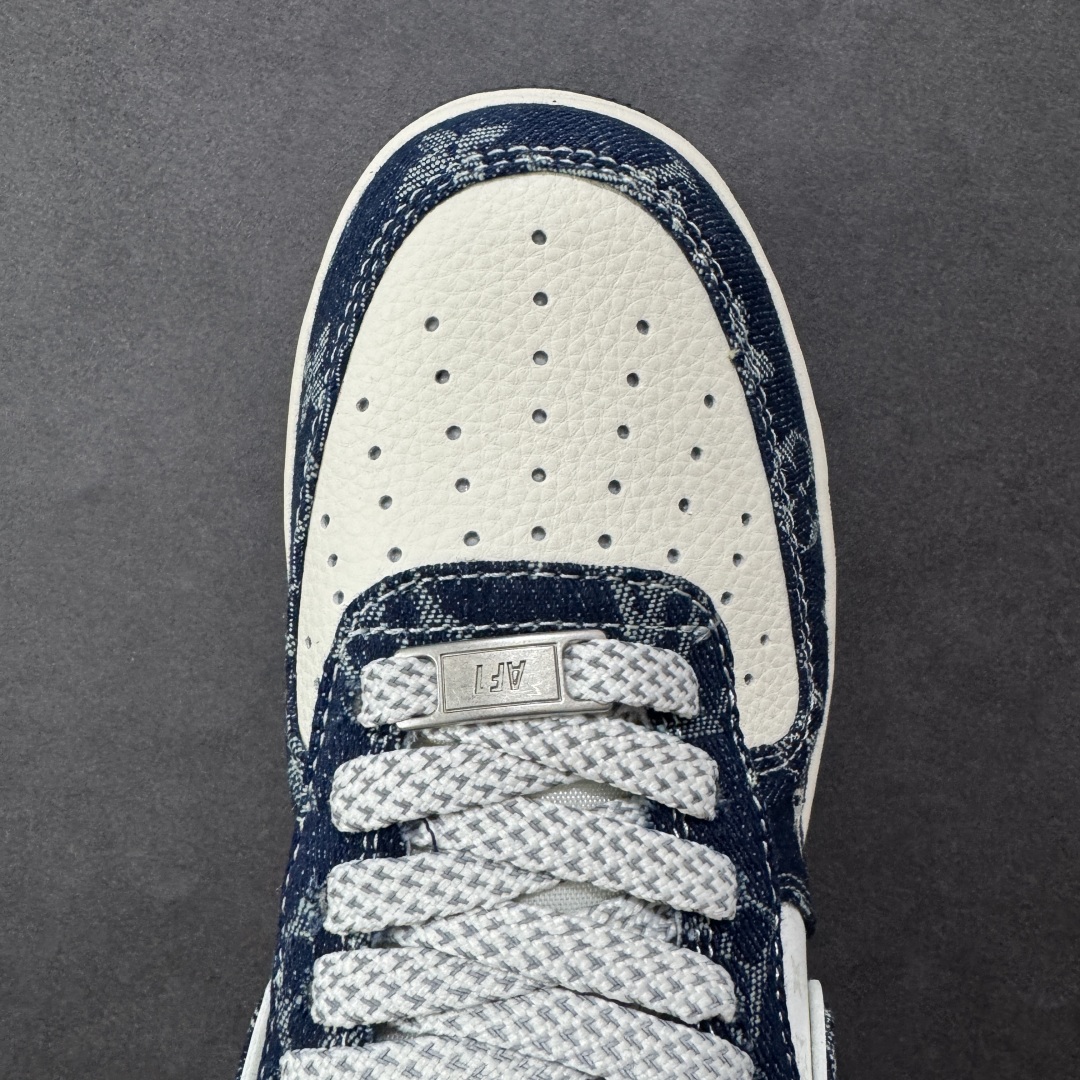 图片[8]-【定制版】Nike Air Force 1\’07 Low LV联名 前掌蓝牛仔 空军一号低帮休闲板鞋 YX5066-355  #原楦头原纸板 原装鞋盒 定制五金配件 内置全掌气垫 原厂鞋底   尺码：36 36.5 37.5 38 38.5 39 40 40.5 41 42 42.5 43 44 44.5 45-选品中心