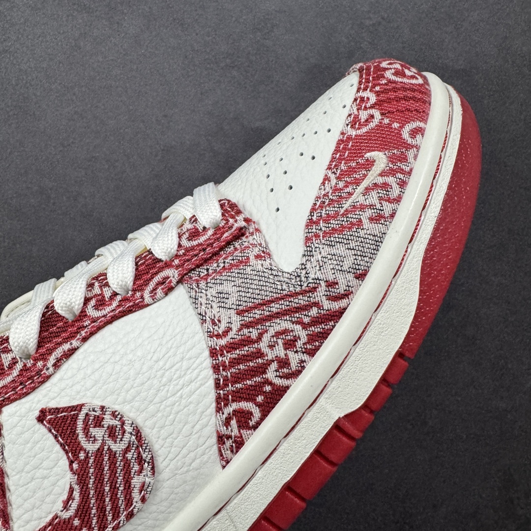 图片[5]-【定制版】Nike SB Dunk Low 古驰联名 灰红牛仔 周年高端定制 低帮休闲板鞋 SC9207-417  定制鞋盒 大厂纯原品质出货 超高清洁度 皮料切割干净无任何毛边 细节完美   尺码：36 36.5 37.5 38 38.5 39 40 40.5 41 42 42.5 43 44 44.5 45-选品中心