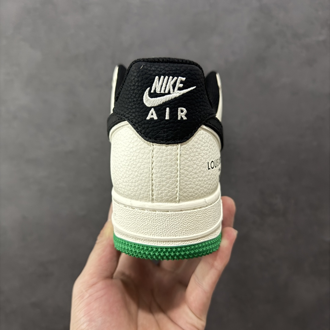 图片[4]-【定制版】Nike Air Force 1\’07 Low LV联名 米黑鳞纹绿底 空军一号低帮休闲板鞋 QW5836-008  #原楦头原纸板 原装鞋盒 定制五金配件 内置全掌气垫 原厂鞋底   尺码：36 36.5 37.5 38 38.5 39 40 40.5 41 42 42.5 43 44 44.5 45-选品中心