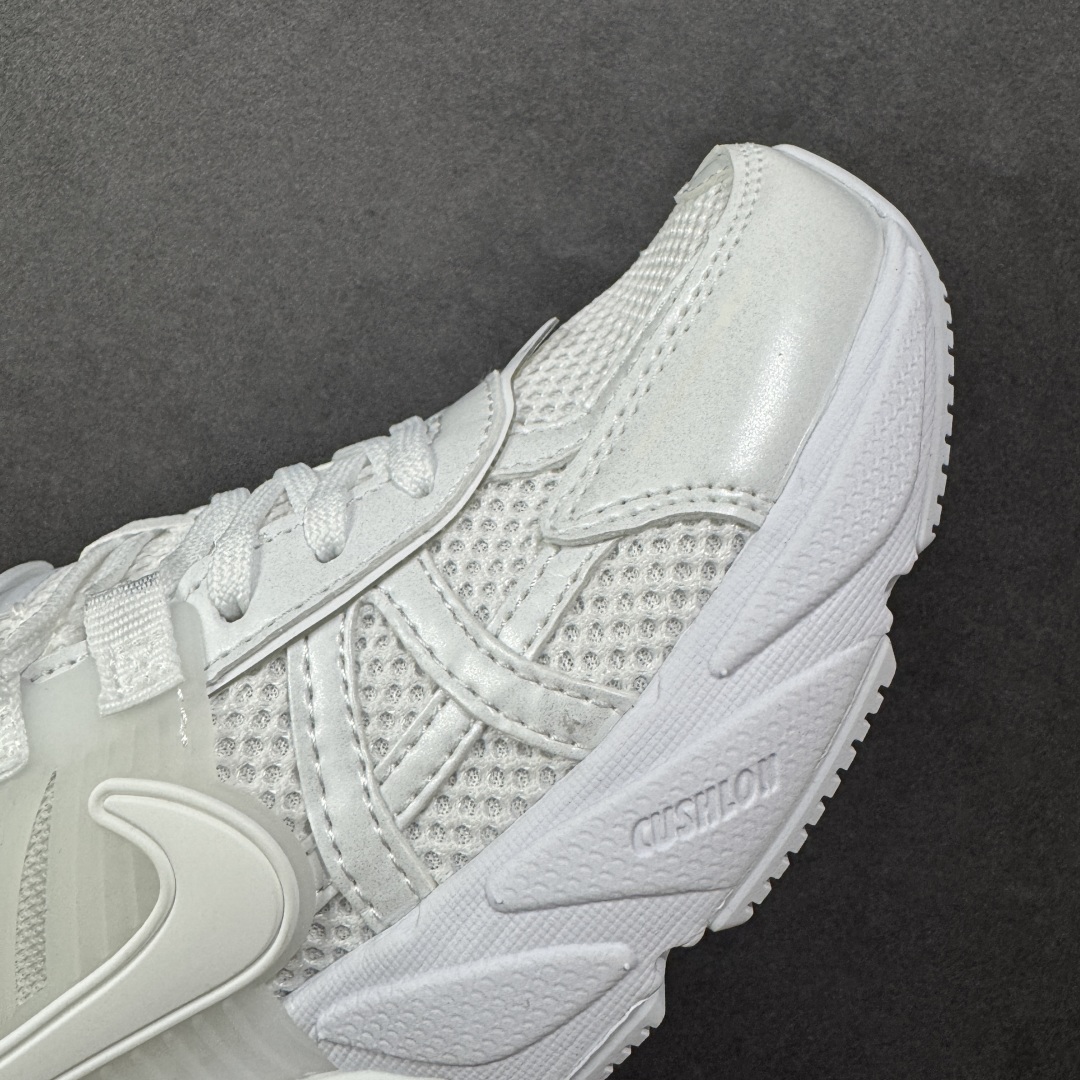 图片[5]-【公司级】NK V2k Runtekk 复古老爹鞋跑步鞋 FD0736-113 材质上使用大面积网眼 皮革 TPU 组成 支撑和透气性肯定不错 中底处由 Cushlon 泡绵打造 保证在压马路时可以提供优秀脚感 并通过一手做旧氧化效果突出复古感 中底造型很容易让大家联想到巴黎世家3XL 增高效果同样不能忽视 尺码：36-45-选品中心