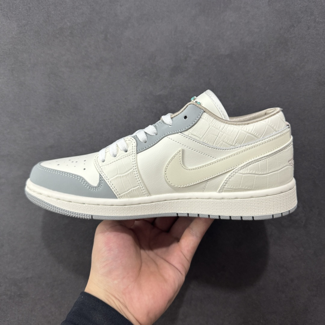 200 K版Air Jordan AJ1 Low 低帮 灰白 IH7323-100