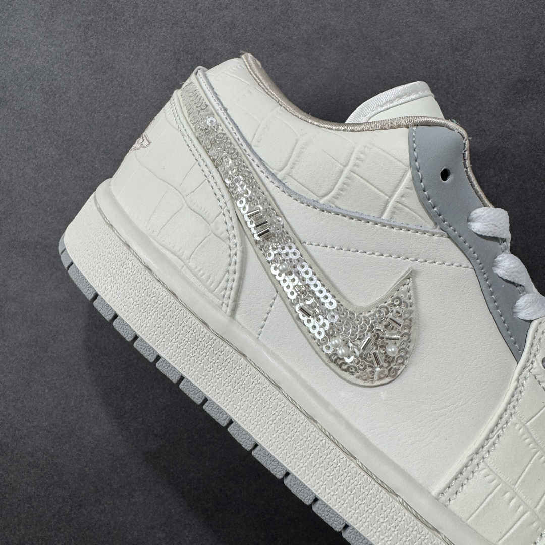 200 K版Air Jordan AJ1 Low 低帮 灰白 IH7323-100