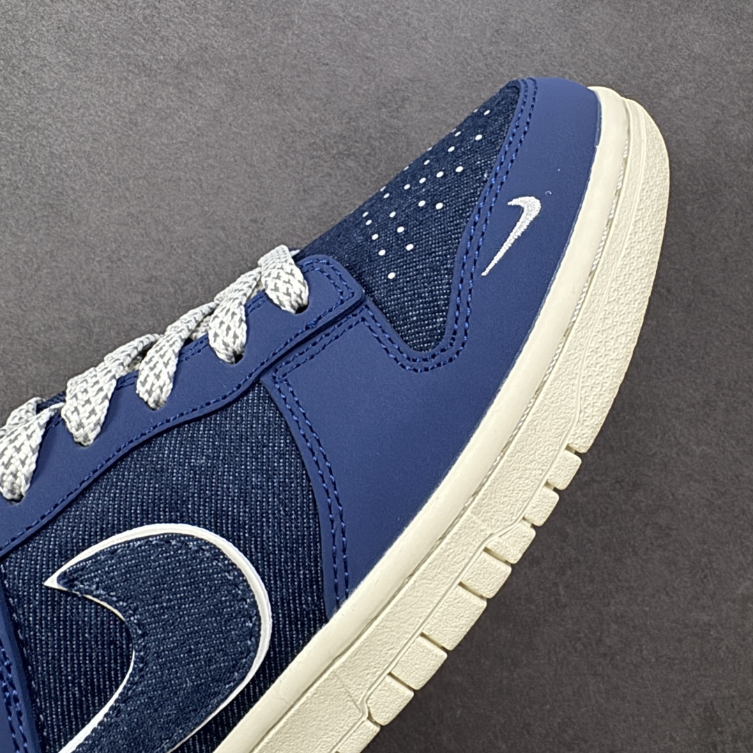 图片[5]-【定制版】Nike SB Dunk Low x Supreme 蓝黑小勾 纯原大厂出品 极力推荐 原装头层材料 独家版型蒸餾加工 帶來的是更好的视觉和脚感体验 大厂纯原品质出货 清洁度 电绣工艺 皮料切割干净无任何毛边 细节完美 货号：XD1588 222 尺码：36 36.5 37.5 38 38.5 39 40 40.5 41 42 42.5 43 44 44.5 45-选品中心