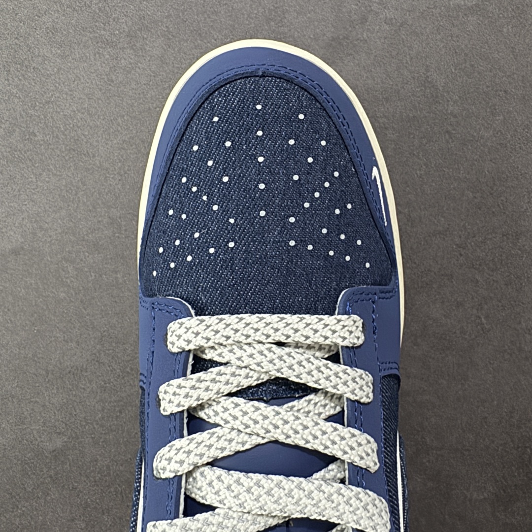 图片[8]-【定制版】Nike SB Dunk Low x Supreme 蓝黑小勾 纯原大厂出品 极力推荐 原装头层材料 独家版型蒸餾加工 帶來的是更好的视觉和脚感体验 大厂纯原品质出货 清洁度 电绣工艺 皮料切割干净无任何毛边 细节完美 货号：XD1588 222 尺码：36 36.5 37.5 38 38.5 39 40 40.5 41 42 42.5 43 44 44.5 45-选品中心