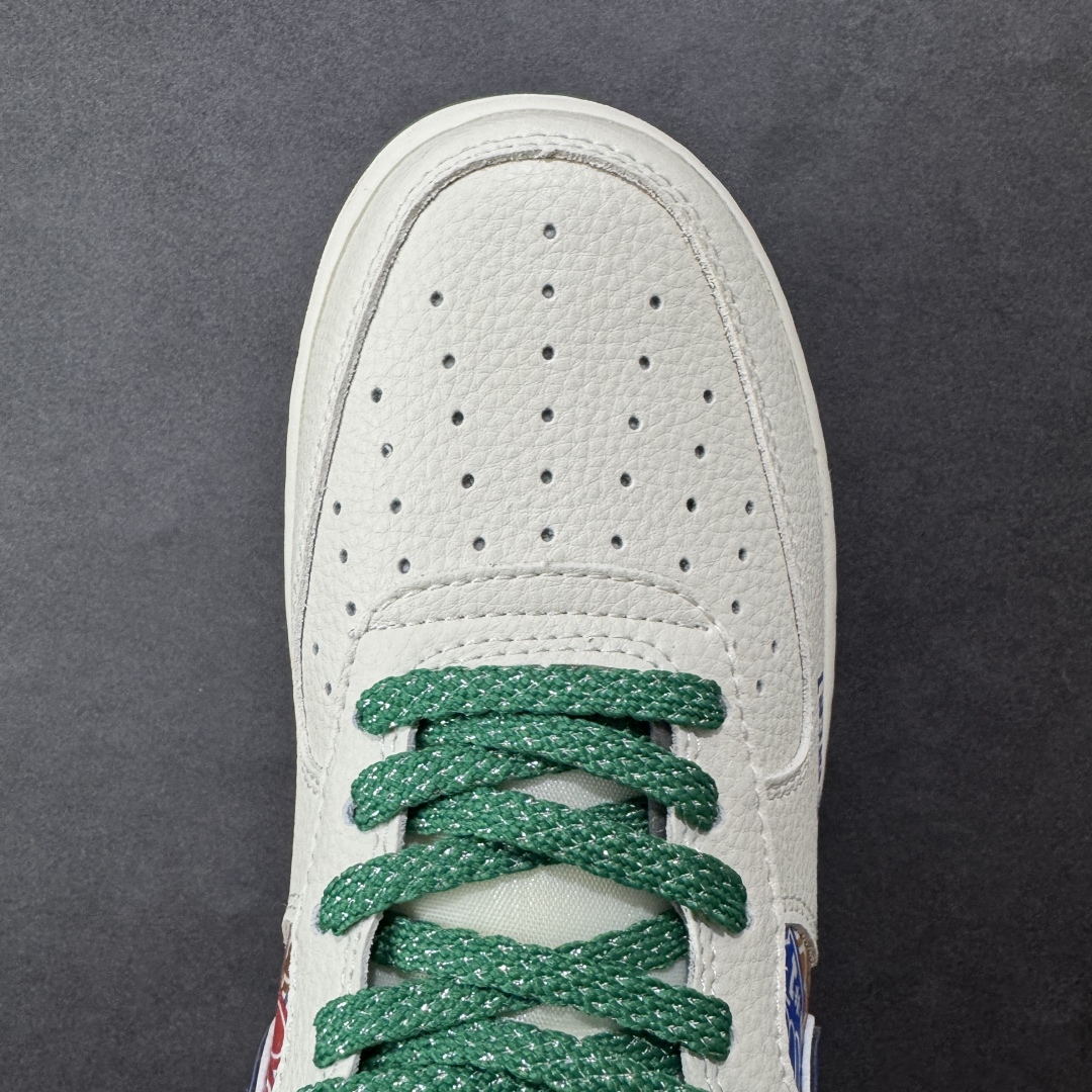 图片[8]-【定制版】Nike Air Force 1\’07 Low 米蓝绿拼接 空军一号低帮休闲板鞋 KJ1688-001  #原楦头原纸板 原装鞋盒 定制五金配件 内置全掌气垫 原厂鞋底   尺码：36 36.5 37.5 38 38.5 39 40 40.5 41 42 42.5 43 44 44.5 45-选品中心