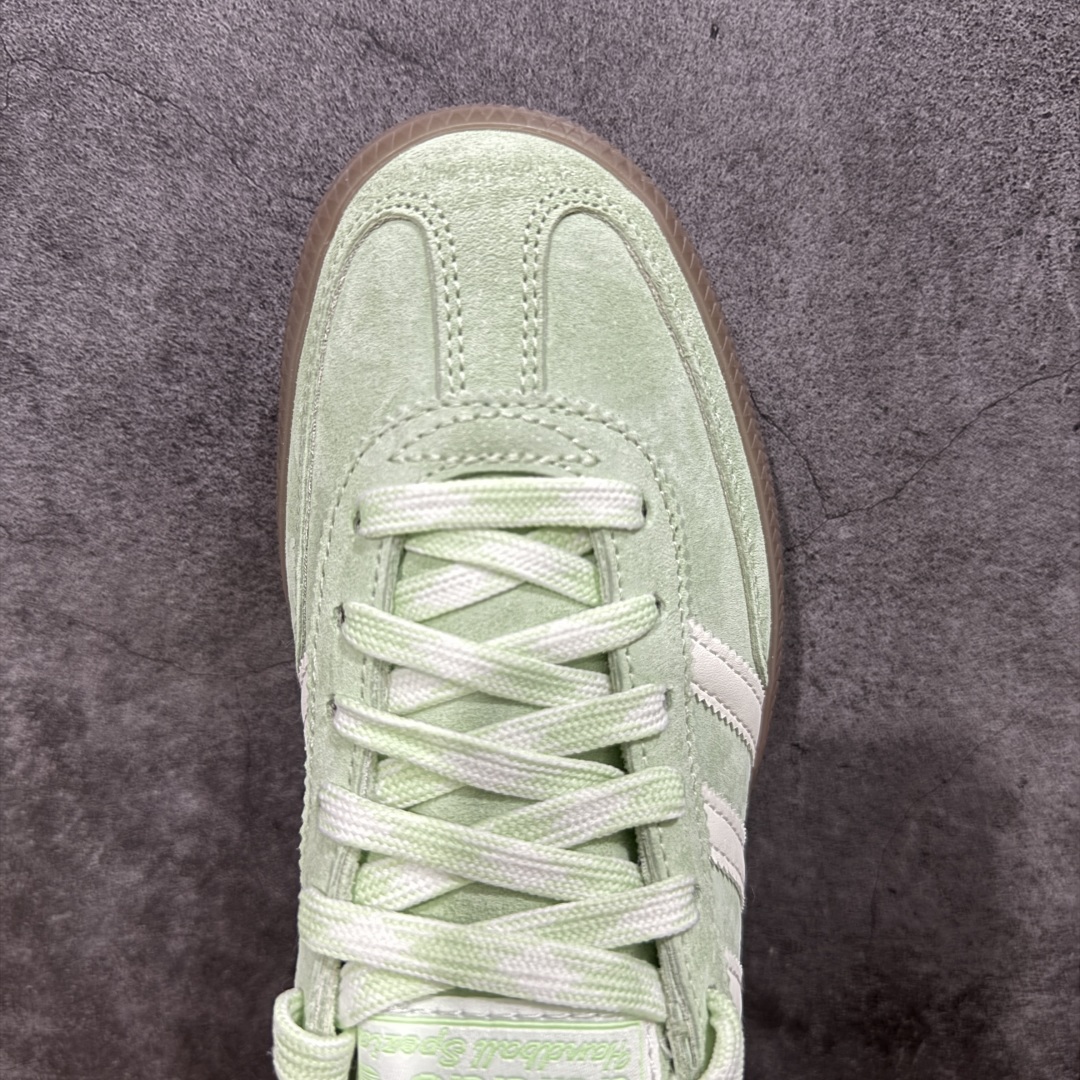 
【纯原版】Adidas Handball Spezial  阿迪达斯经典款牛皮复古休闲板鞋 绿白生胶 