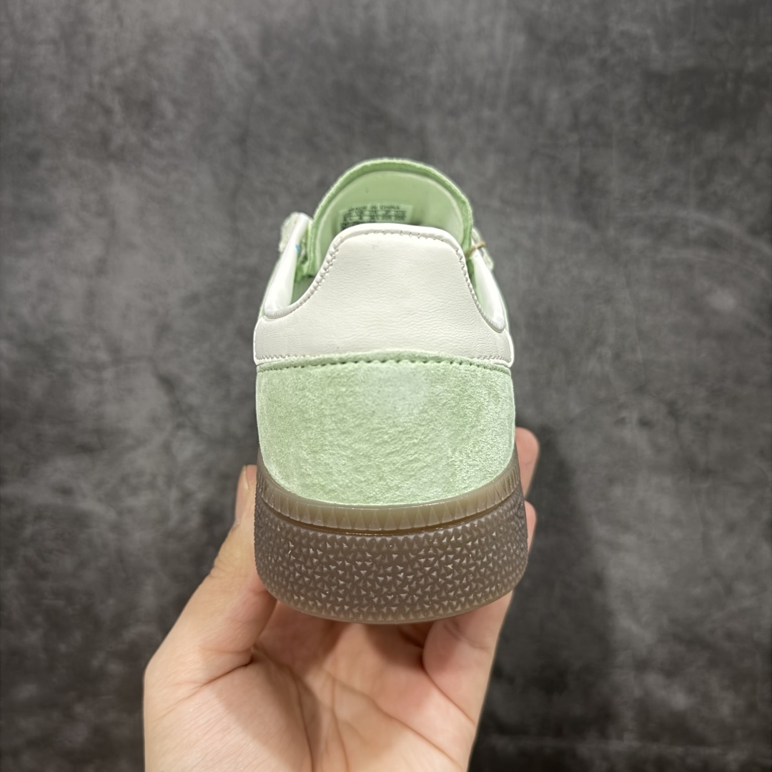 
【纯原版】Adidas Handball Spezial  阿迪达斯经典款牛皮复古休闲板鞋 绿白生胶 