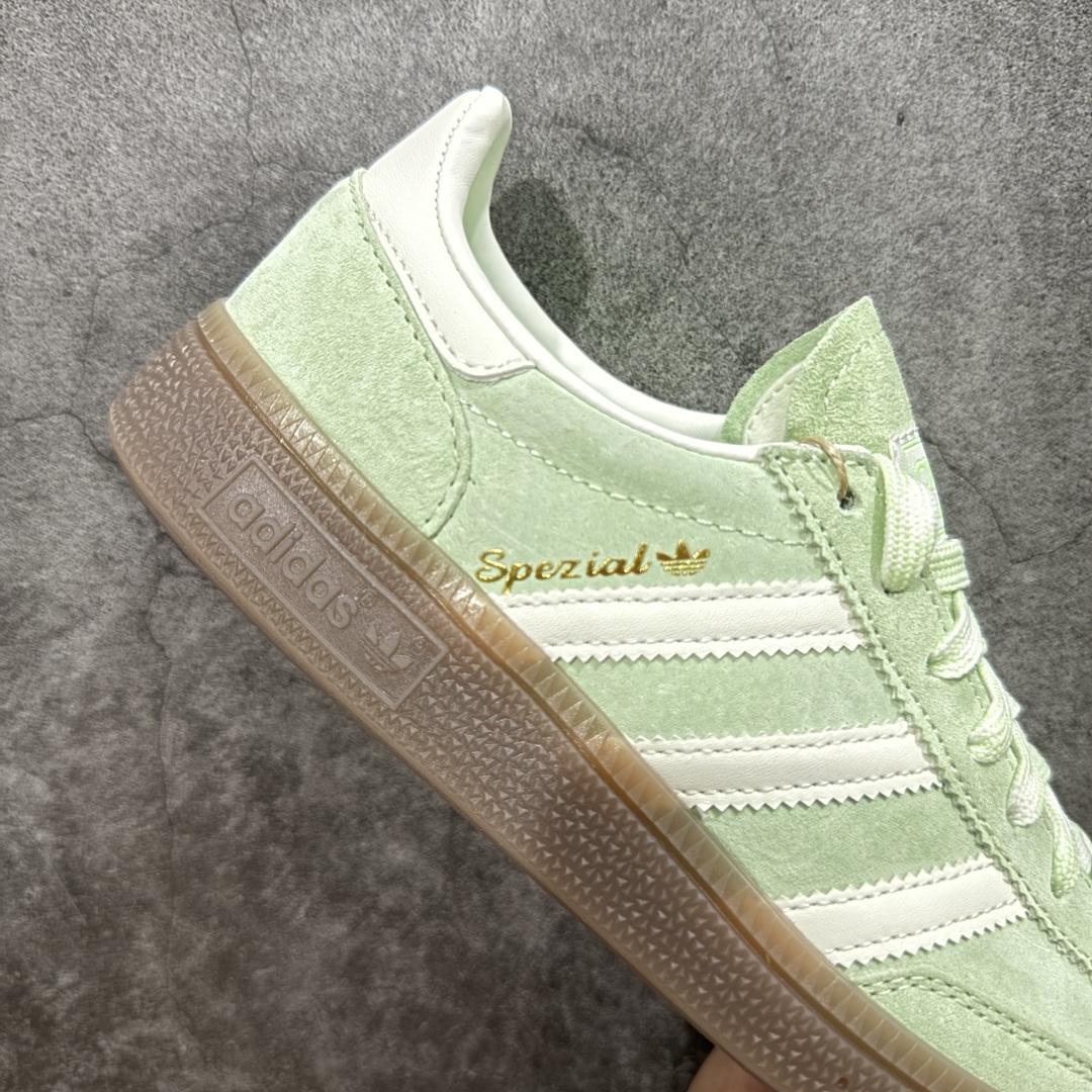 
【纯原版】Adidas Handball Spezial  阿迪达斯经典款牛皮复古休闲板鞋 绿白生胶 