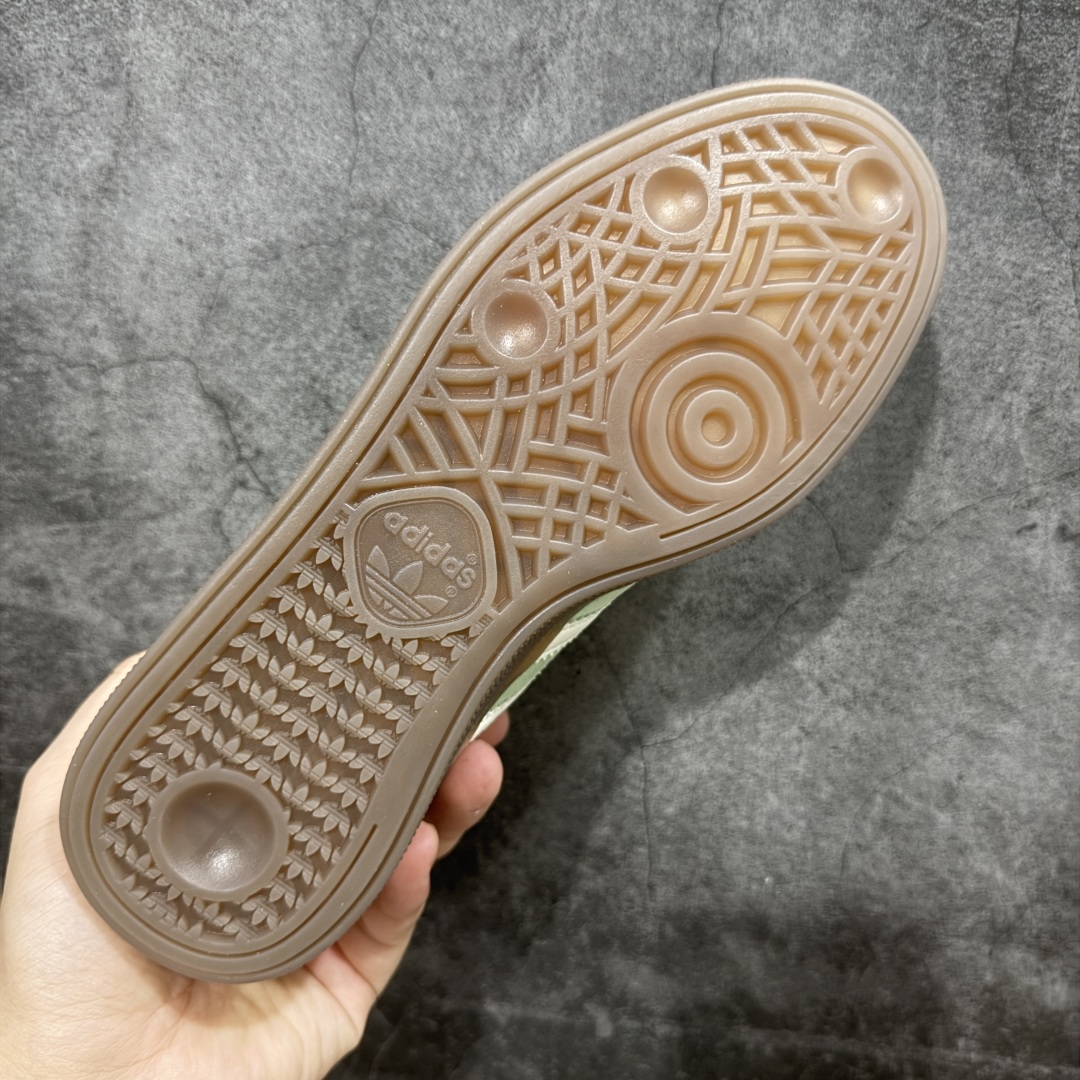 
【纯原版】Adidas Handball Spezial  阿迪达斯经典款牛皮复古休闲板鞋 绿白生胶 