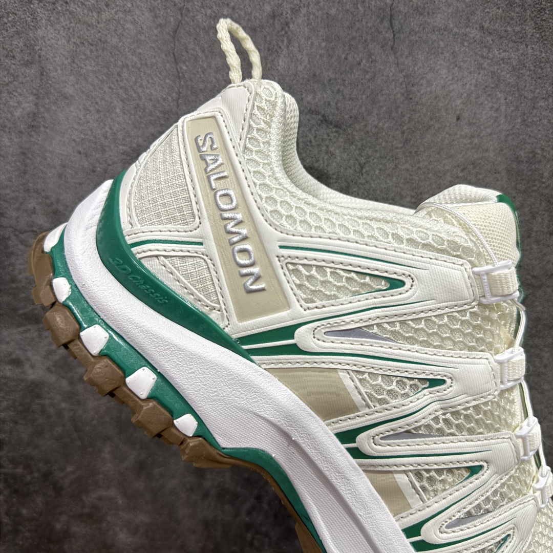 图片[7]-【纯原W1版】SALOMON XA Pro 3D 白色478874 萨洛蒙潮流越野机能户外功能鞋 纯原外贸平台特供订单 耗时半年巨作 全套原纸板楦头开发 原厂特供网布配套加持 确保原汁原味 完美呈现版型 原档数据独家私模五层组合大底 男女鞋同步官方开发 原装Ortholite轻量化鞋垫 中底布带钢印编号 原厂TPU锁扣 进口港宝加持 后跟自然饱满 还原公司包裹性 鞋面采用SENSIFT贴合技术 全方位贴合包裹脚型 鞋跟部鞋底牵引设计 提供强大的抓地性能 更适应野外崎岖不平的道路 其3D ADVANCED CHASSIS底盘 材料轻量大化 钉齿设计更具稳定性 防护性 鞋底易磨损区运用CONTAGRIP高耐磨材料 应对城市硬质路面长距离跑考验 尺码：36 36.5 37.5 38 38.5 39 40 40.5 41 42 42.5 43 44 44.5 45-选品中心