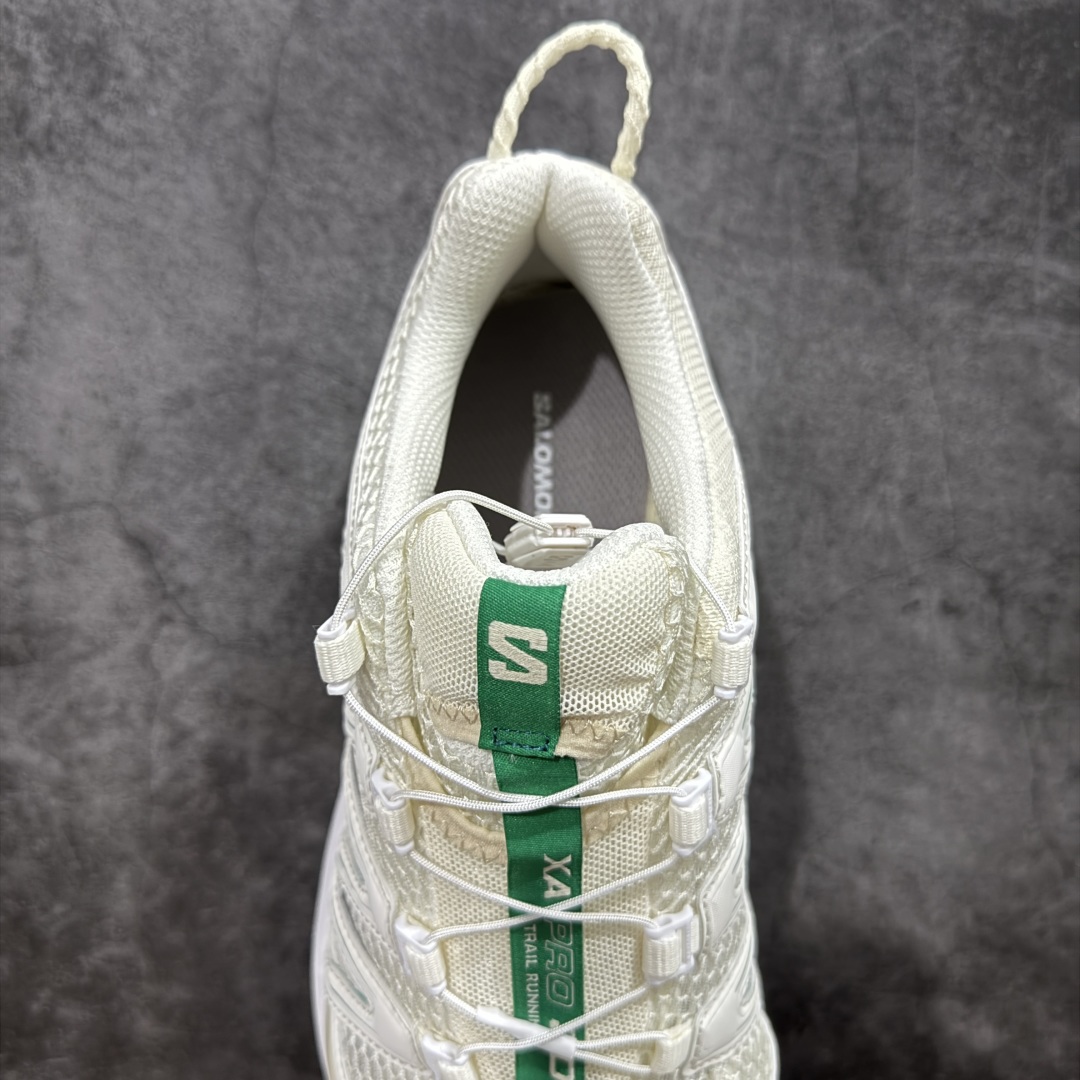 图片[8]-【纯原W1版】SALOMON XA Pro 3D 白色478874 萨洛蒙潮流越野机能户外功能鞋 纯原外贸平台特供订单 耗时半年巨作 全套原纸板楦头开发 原厂特供网布配套加持 确保原汁原味 完美呈现版型 原档数据独家私模五层组合大底 男女鞋同步官方开发 原装Ortholite轻量化鞋垫 中底布带钢印编号 原厂TPU锁扣 进口港宝加持 后跟自然饱满 还原公司包裹性 鞋面采用SENSIFT贴合技术 全方位贴合包裹脚型 鞋跟部鞋底牵引设计 提供强大的抓地性能 更适应野外崎岖不平的道路 其3D ADVANCED CHASSIS底盘 材料轻量大化 钉齿设计更具稳定性 防护性 鞋底易磨损区运用CONTAGRIP高耐磨材料 应对城市硬质路面长距离跑考验 尺码：36 36.5 37.5 38 38.5 39 40 40.5 41 42 42.5 43 44 44.5 45-选品中心