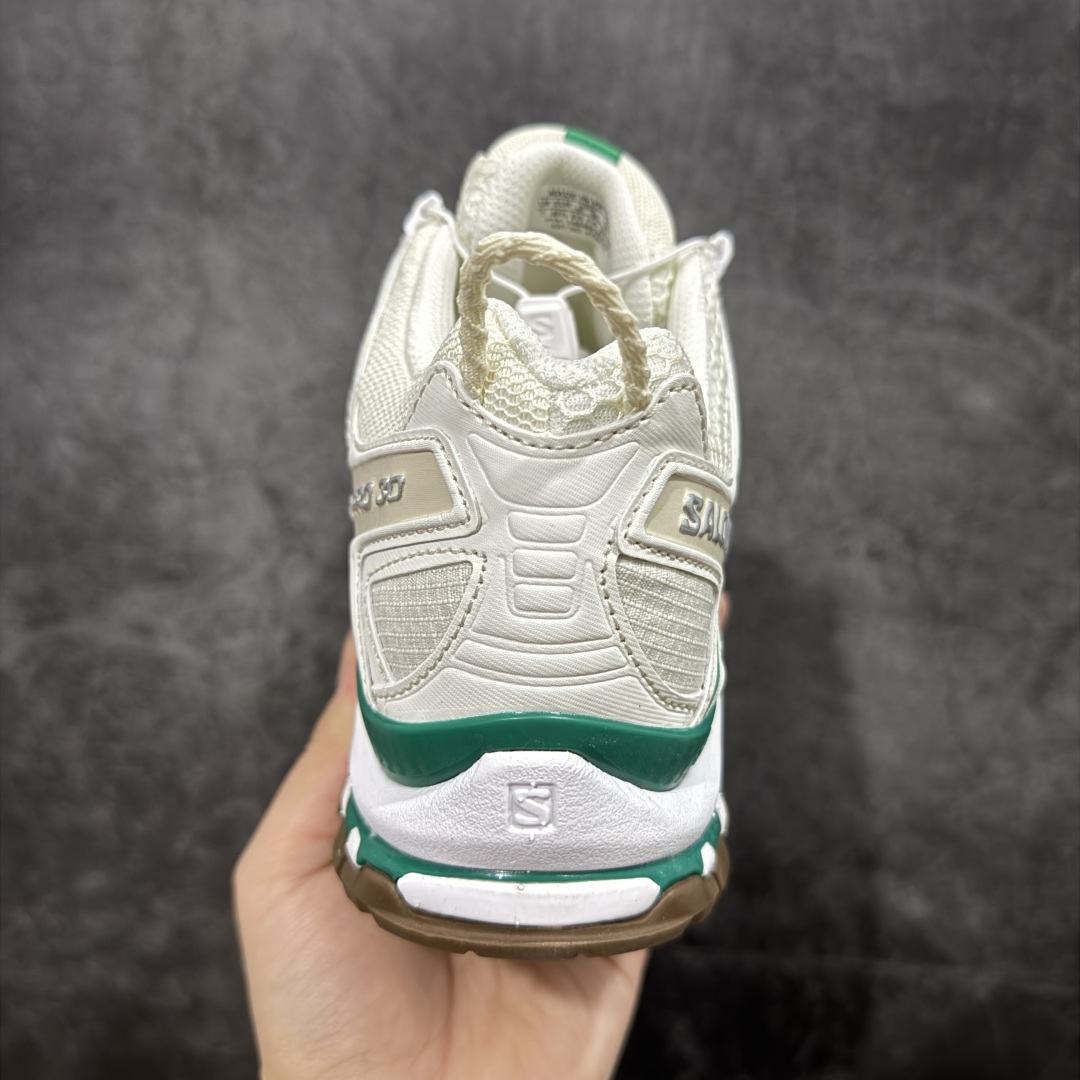 图片[4]-【纯原W1版】SALOMON XA Pro 3D 白色478874 萨洛蒙潮流越野机能户外功能鞋 纯原外贸平台特供订单 耗时半年巨作 全套原纸板楦头开发 原厂特供网布配套加持 确保原汁原味 完美呈现版型 原档数据独家私模五层组合大底 男女鞋同步官方开发 原装Ortholite轻量化鞋垫 中底布带钢印编号 原厂TPU锁扣 进口港宝加持 后跟自然饱满 还原公司包裹性 鞋面采用SENSIFT贴合技术 全方位贴合包裹脚型 鞋跟部鞋底牵引设计 提供强大的抓地性能 更适应野外崎岖不平的道路 其3D ADVANCED CHASSIS底盘 材料轻量大化 钉齿设计更具稳定性 防护性 鞋底易磨损区运用CONTAGRIP高耐磨材料 应对城市硬质路面长距离跑考验 尺码：36 36.5 37.5 38 38.5 39 40 40.5 41 42 42.5 43 44 44.5 45-选品中心