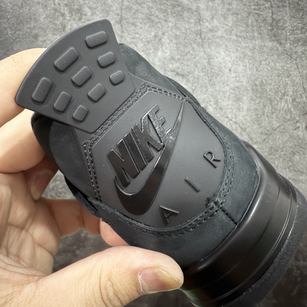 图片[2]-【原厂版】 Air Jordan 4 Retro \”Black Cat\” 乔4 AJ4复刻全新黑猫 2.0 全新升级改良 顶级原厂麂皮绒感到位 原鞋原楦原纸板同源开发 完美呈现乔4的版型 内侧正确双色网格 还原细节 原厂皮料 正确气垫颜色 正确网格工艺 正确拉帮工艺 全鞋原装材料制作 原档案原模具打造 支持全方位与正品对比 尺码：40 40.5 41 42 42.5 43 44 44.5 45 46 47.5-选品中心