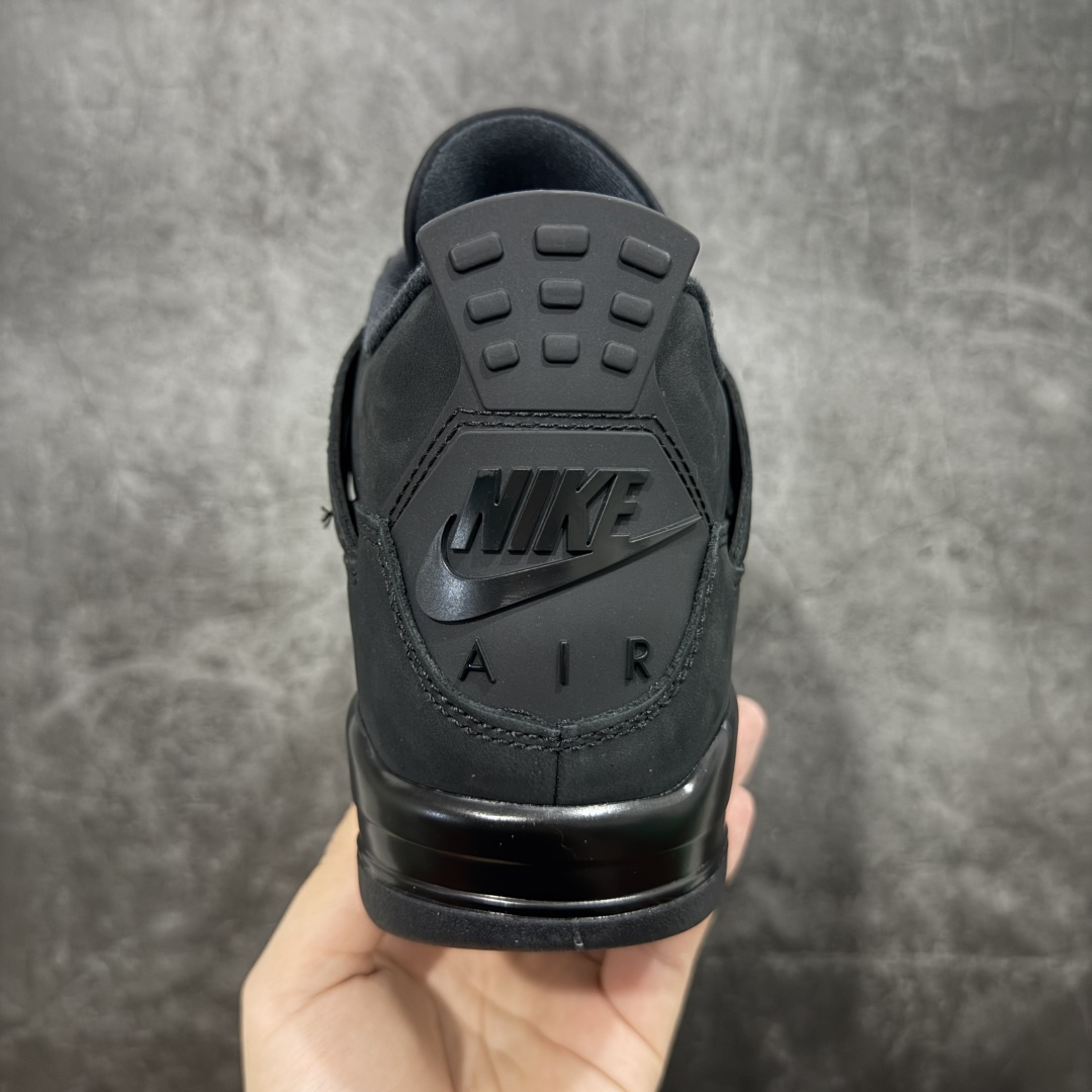 图片[4]-【纯原F版】Air Jordan 4 Retro \”Black Cat\” AJ4 乔4全新黑猫 FV5029-010  此次复刻将忠实于原版设计，鞋舌和鞋跟上印有标志性的飞人标志，而且还保留了标志性的 Nike Air 鞋跟标签，进一步巩固其在经典 Air Jordan 系列中的地位。  尺码：36 36.5 37.5 38 38.5 39 40 40.5 41 42 42.5 43 44 44.5 45 46 47.5 48.5-选品中心