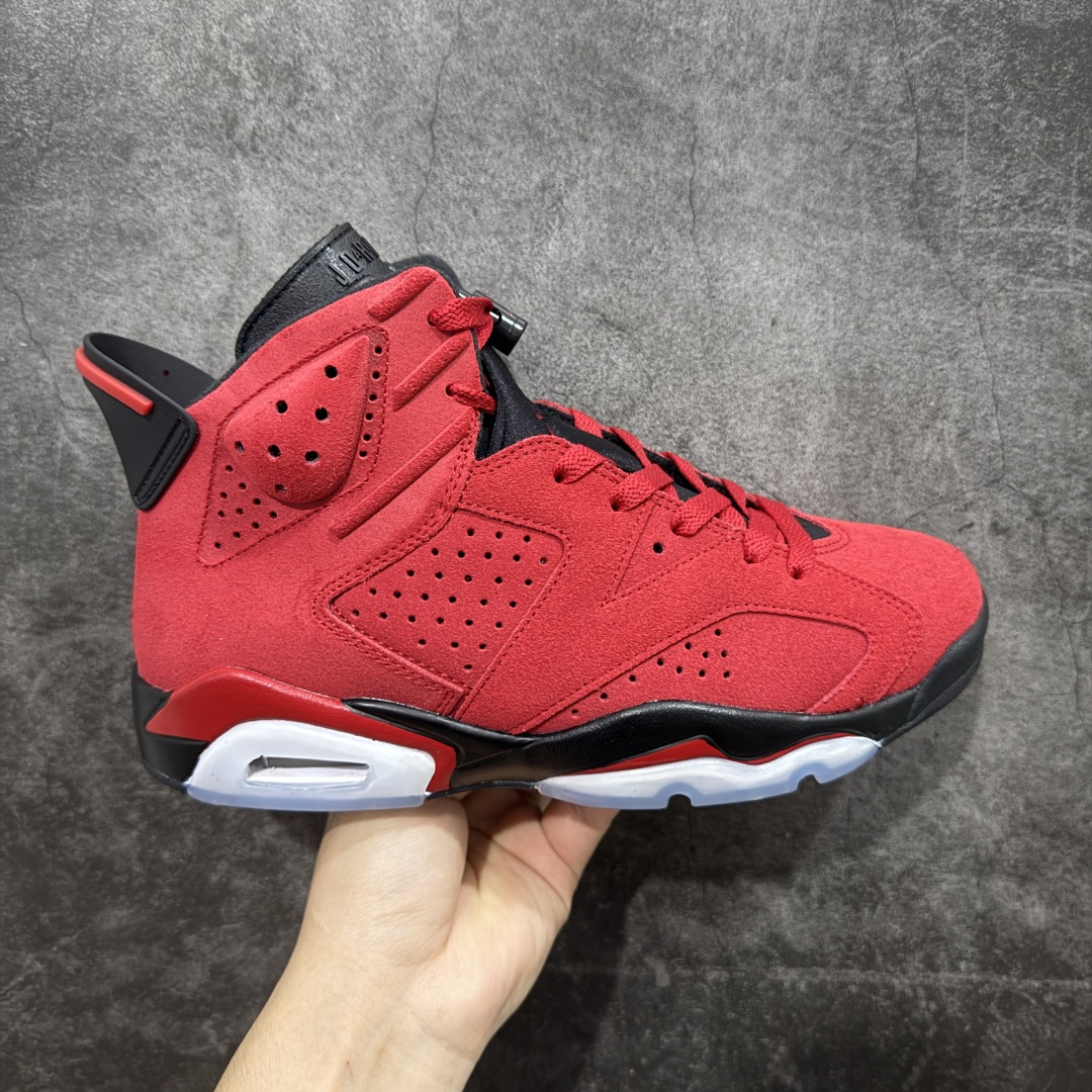 【原厂版本】 Air Jordan 6 AJ6愤怒的公牛 红黑 高帮篮球鞋CT8529-600 原楦原纸板 正品既视感十足‼️ 采购原厂皮料 到手可放心比对原鞋 上脚百分百充当正品驾驭 真正原装公司级完美鞋型 一切细节实拍所见所得!纸板中底、钢印 完美版型 一应俱全外贸专供 发国外寄售可稳妥充正操作 尺码:40 40.5 41 42 42.5 43 44 44.5 45 46 47.5-选品中心