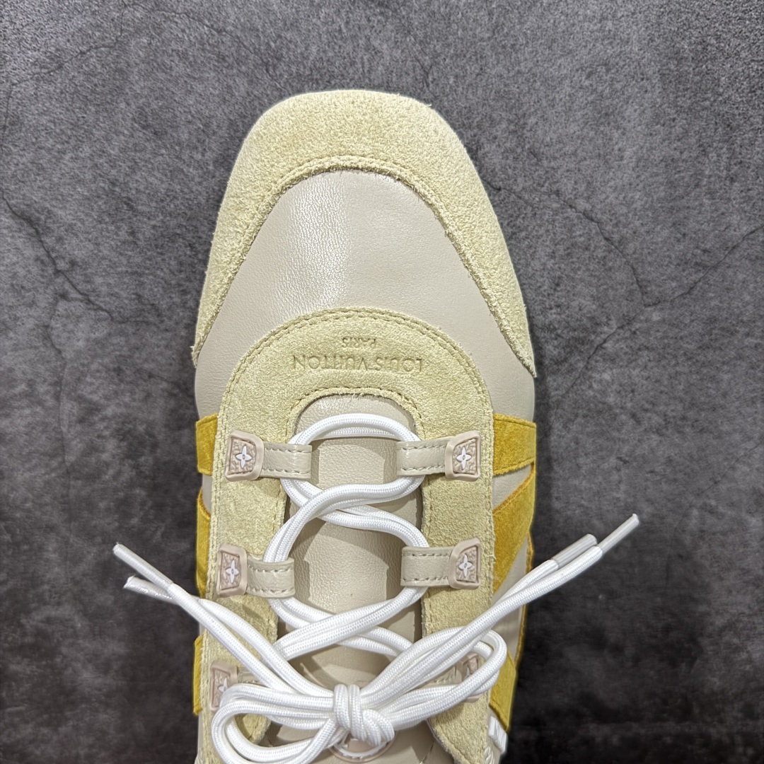 图片[5]-【专柜版/海淘代购】Louis Vuitton 春夏 Sneakerina LV 路易威登 系列运动鞋 德训鞋 平底鞋休闲鞋 海淘代购同渠道品质 高端零售 外贸充正专供 高端礼盒 市场最强级别没有之一💪🏻 原版购入开发 ZP级全套包装 完美楦型 正确卡色 质感媲美原版 细节与原版一致 请注意区分市面通货材 尺码：35 36 37 38 39 40-选品中心