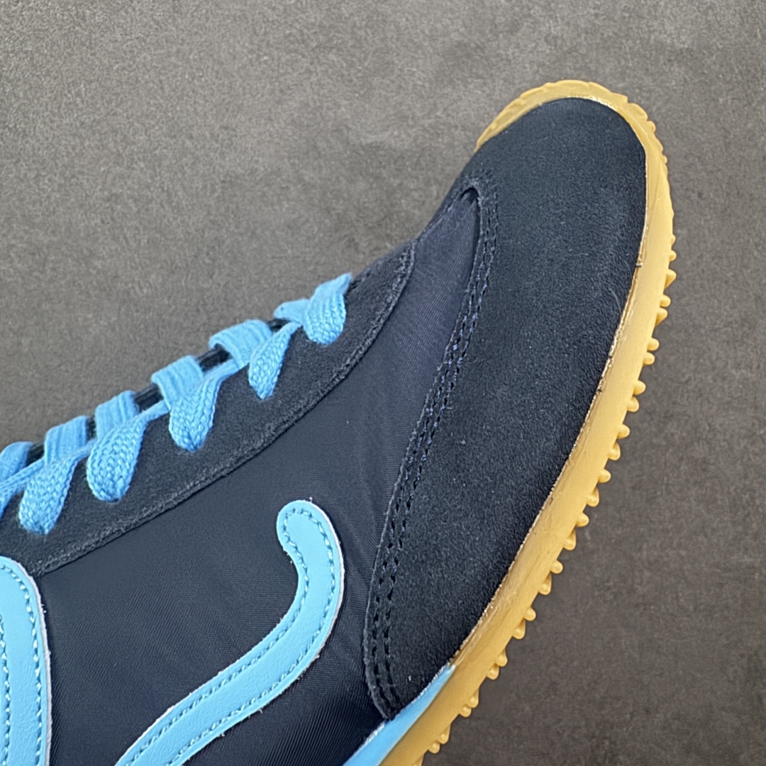 图片[5]-【R版】罗意威Loewe Ballet Runner 2.0 Sneakers 芭蕾舞2.0系列阿甘复古风德训薄底百搭休闲运动鞋 全手工拉帮工艺成型 采用反绒牛皮革拼接头层皮饰片鞋面材质 鞋身原装高密度防刮尼龙面料,极好柔软效果 双层乳胶缓震鞋垫 外部搭配轻量EVA缓震组合橡胶防滑片装外底 尺码：35-40-选品中心