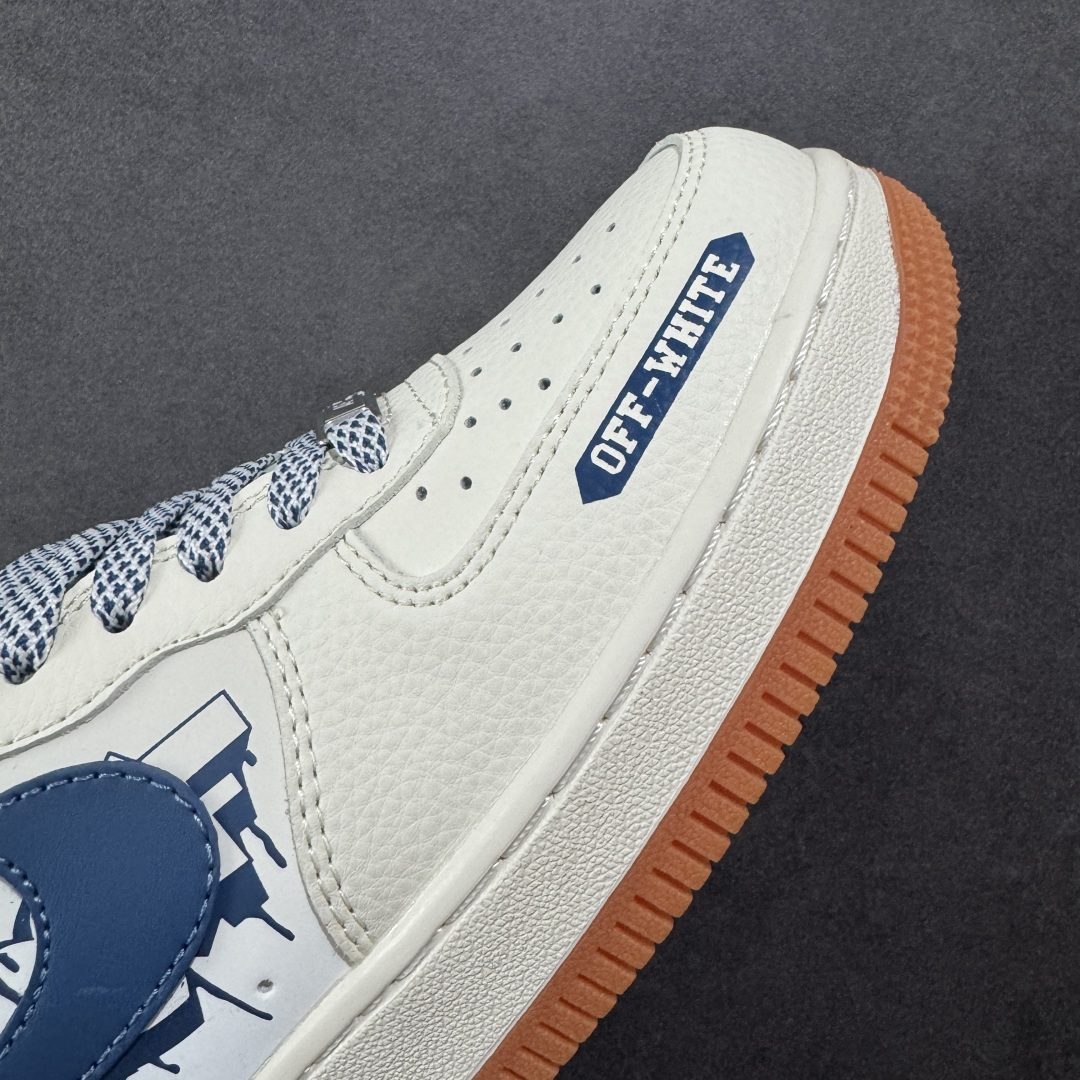 图片[5]-【定制版】Nike Air Force 1‘07 Low 联名 爱心米蓝生胶 空军一号低帮休闲板鞋  #原楦头原纸板 原装鞋盒 原厂鞋底 超高清洁度 细节完美  货号：QW5836-001 尺码：36 36.5 37.5 38 38.5 39 40 40.5 41 42 42.5 43 44 44.5 45-选品中心