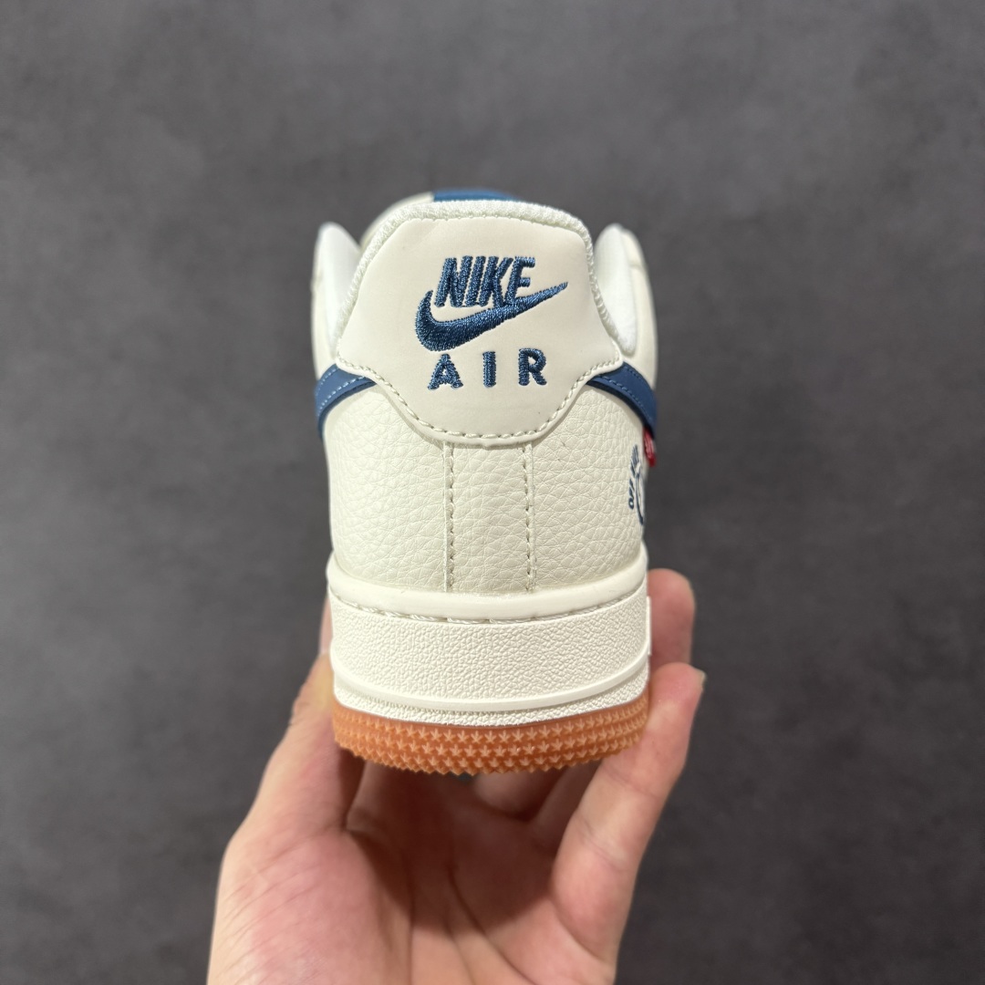 图片[4]-【定制版】Nike Air Force 1‘07 Low 联名 爱心米蓝生胶 空军一号低帮休闲板鞋  #原楦头原纸板 原装鞋盒 原厂鞋底 超高清洁度 细节完美  货号：QW5836-001 尺码：36 36.5 37.5 38 38.5 39 40 40.5 41 42 42.5 43 44 44.5 45-选品中心