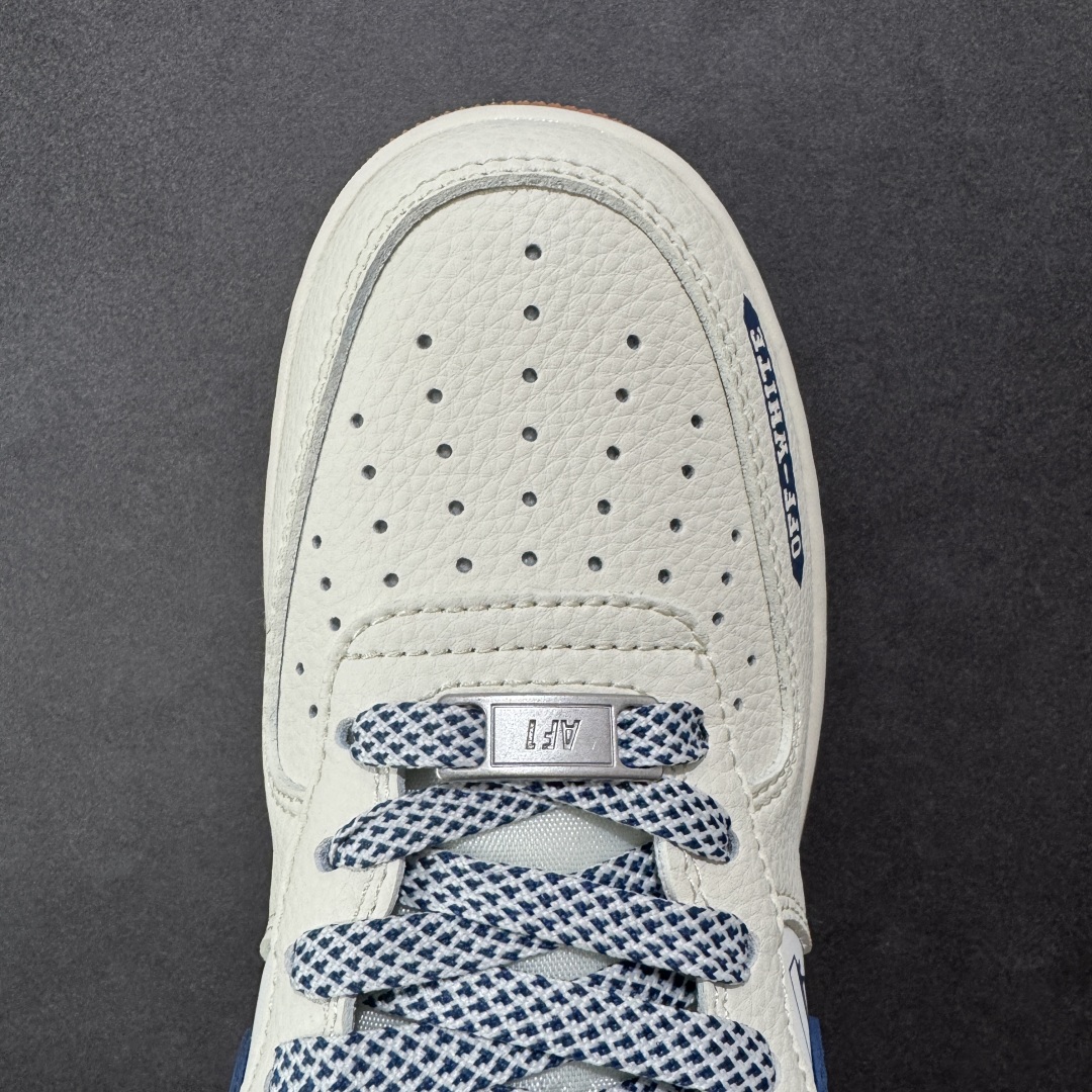 图片[8]-【定制版】Nike Air Force 1‘07 Low 联名 爱心米蓝生胶 空军一号低帮休闲板鞋  #原楦头原纸板 原装鞋盒 原厂鞋底 超高清洁度 细节完美  货号：QW5836-001 尺码：36 36.5 37.5 38 38.5 39 40 40.5 41 42 42.5 43 44 44.5 45-选品中心