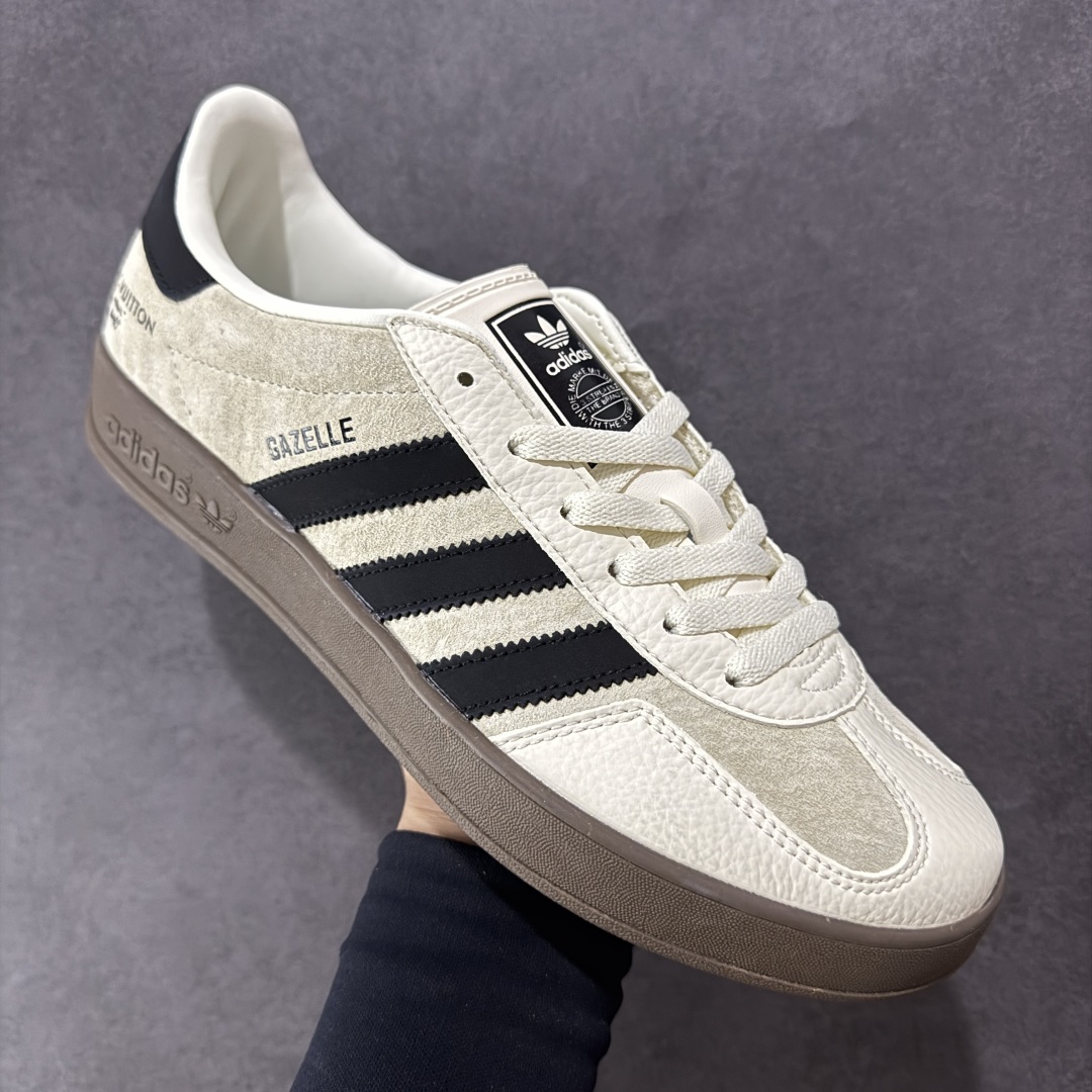 图片[3]-【定制版】adidas 德训鞋 “LV联名-卡布奇诺”舒适百搭 低帮休闲板鞋 高端定制 大厂纯原品质出货 超高清洁度 细节完美 货号：SC9207-724 尺码：36 36.5 37.5 38 38.5 39 40 40.5 41 42 42.5 43 44 44.5 45-选品中心