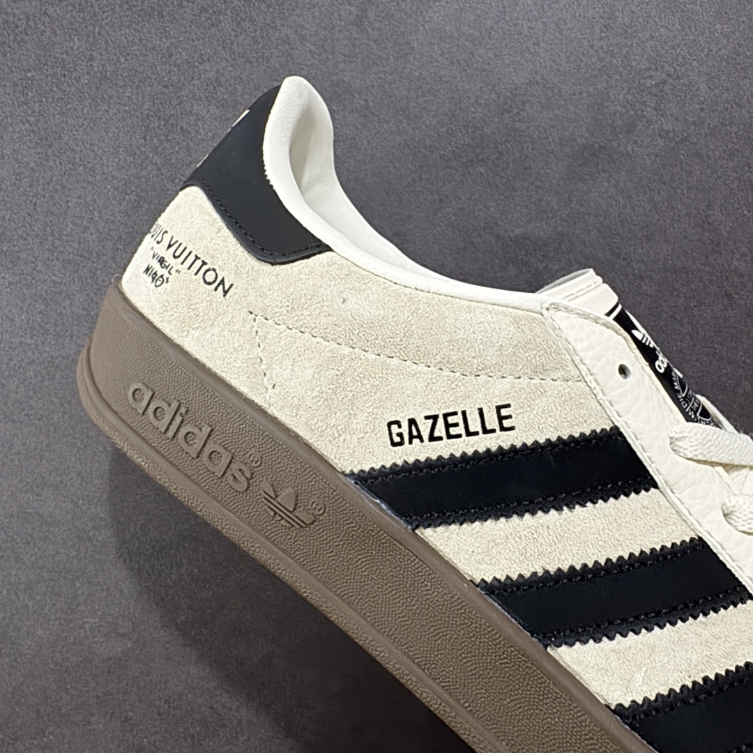 图片[6]-【定制版】adidas 德训鞋 “LV联名-卡布奇诺”舒适百搭 低帮休闲板鞋 高端定制 大厂纯原品质出货 超高清洁度 细节完美 货号：SC9207-724 尺码：36 36.5 37.5 38 38.5 39 40 40.5 41 42 42.5 43 44 44.5 45-选品中心