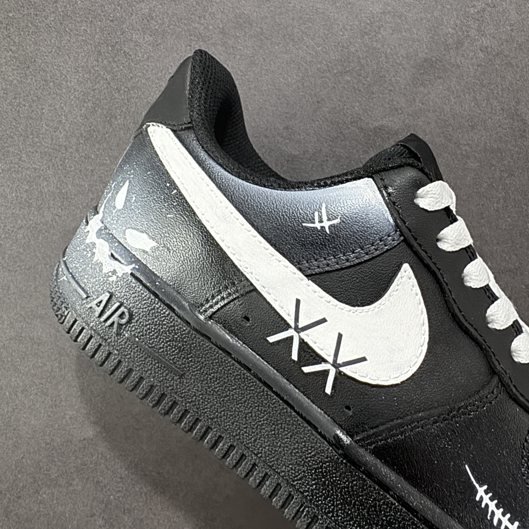 图片[6]-【定制版】Nike Air Force 1 Low 07 渐变白黑 原楦头原纸板 打造纯正低帮空军版型 专注外贸渠道 全掌内置蜂窝气垫 原盒配件 原厂中底钢印、拉帮完美 货号：CW2288 018 尺码：36 36.5 37.5 38 38.5 39 40 40.5 41 42 42.5 43 44 44.5 45-选品中心