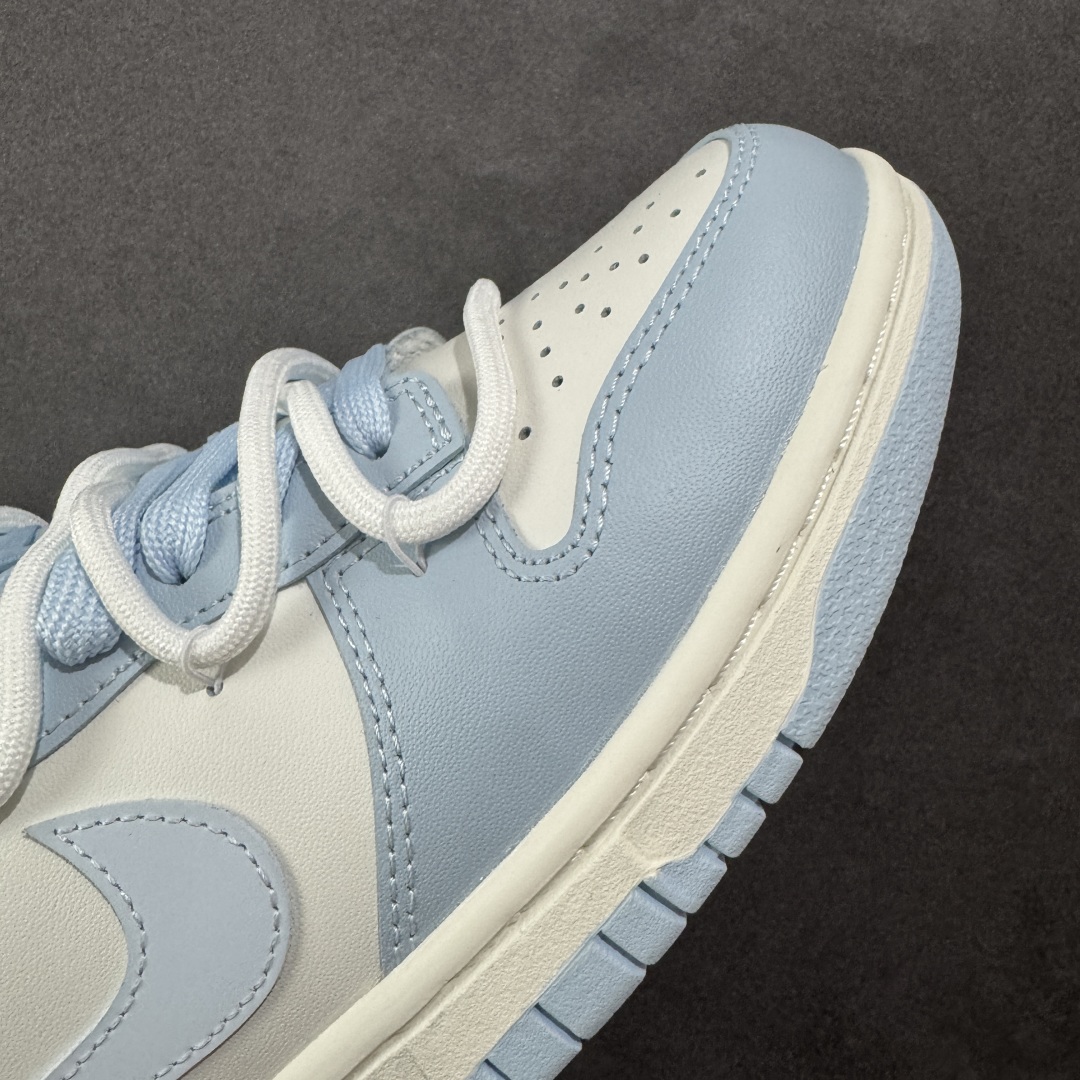图片[5]-【YC纯原版】Nike SB Dunk Low \”Just Do It\” 绑带 洛水 米白蓝 周年高端定制 低帮休闲板鞋 #定制鞋盒 超高清洁度 皮料切割干净无任何毛边 细节完美 货号：BW0510-060 尺码： 36 36.5 37.5 38 36.5 39 40 40.5 41 42 42.5 43 44 45-选品中心