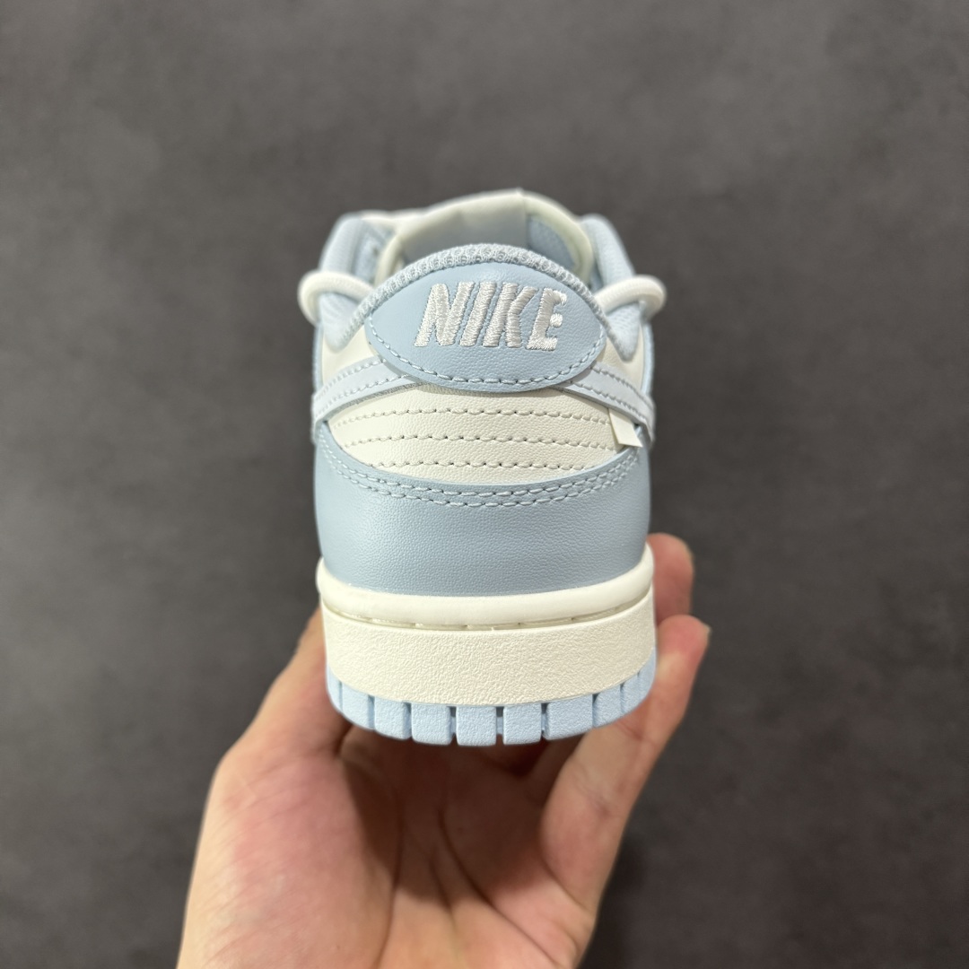 图片[4]-【YC纯原版】Nike SB Dunk Low \”Just Do It\” 绑带 洛水 米白蓝 周年高端定制 低帮休闲板鞋 #定制鞋盒 超高清洁度 皮料切割干净无任何毛边 细节完美 货号：BW0510-060 尺码： 36 36.5 37.5 38 36.5 39 40 40.5 41 42 42.5 43 44 45-选品中心