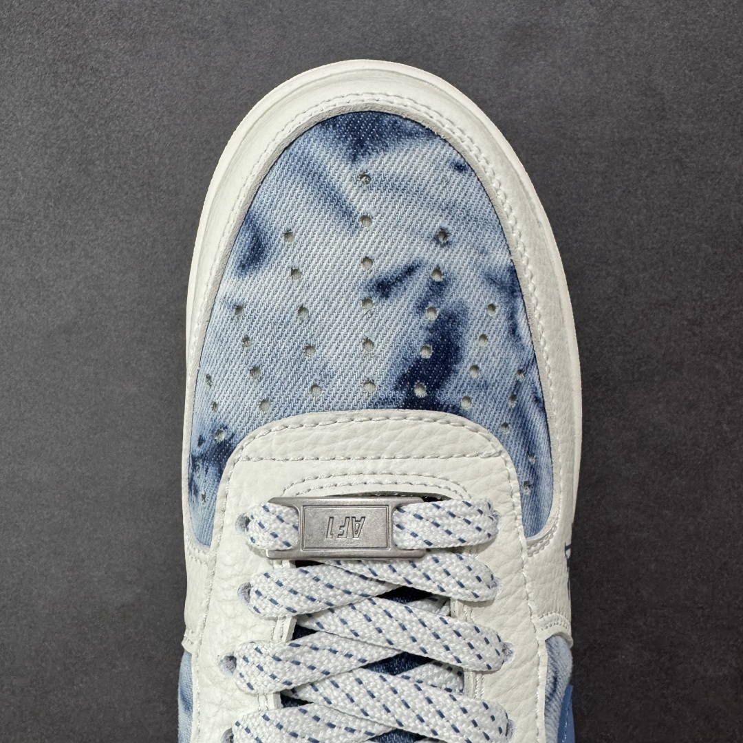 图片[8]-【定制版】Nike Air Force 1\’07 Low LV联名 蓝色海洋 空军一号低帮休闲板鞋 LW9279-019  #原楦头原纸板 原装鞋盒 原厂鞋底 超高清洁度 细节完美  尺码：36 36.5 37.5 38 38.5 39 40 40.5 41 42 42.5 43 44 44.5 45-选品中心