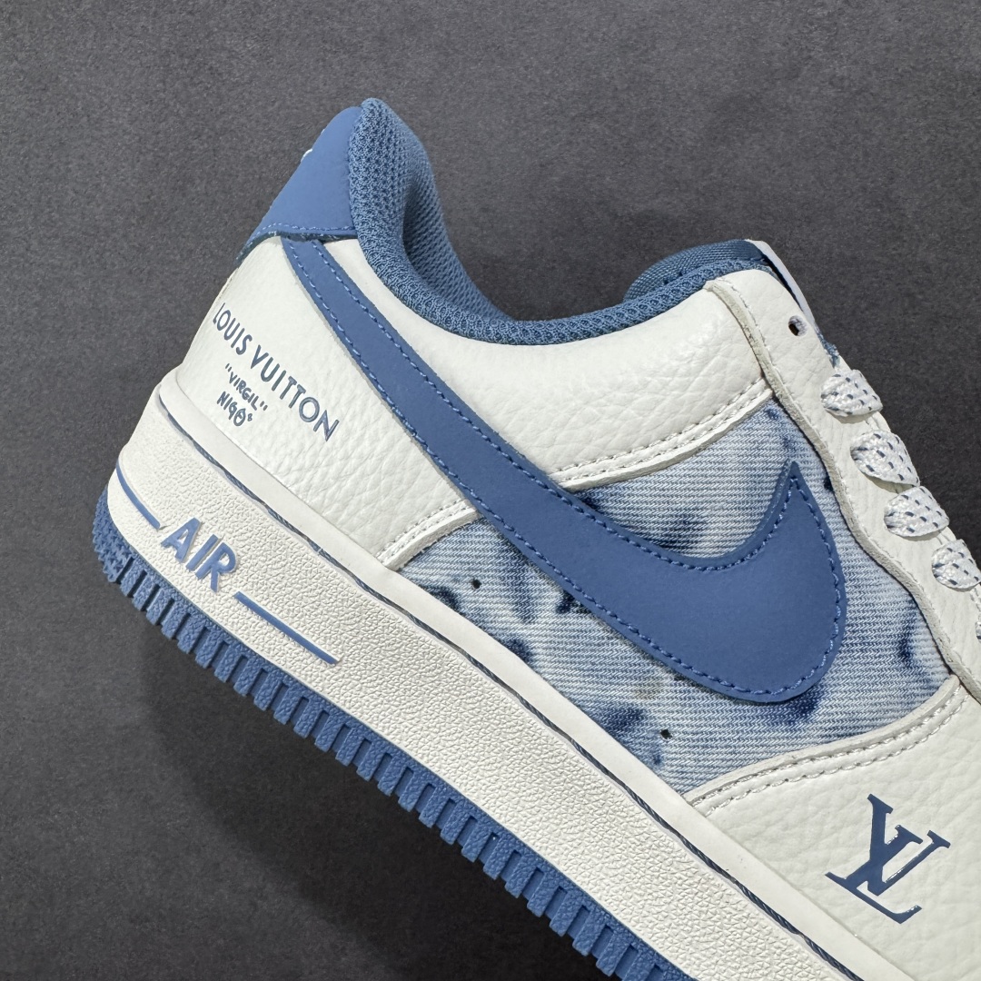 图片[6]-【定制版】Nike Air Force 1\’07 Low LV联名 蓝色海洋 空军一号低帮休闲板鞋 LW9279-019  #原楦头原纸板 原装鞋盒 原厂鞋底 超高清洁度 细节完美  尺码：36 36.5 37.5 38 38.5 39 40 40.5 41 42 42.5 43 44 44.5 45-选品中心