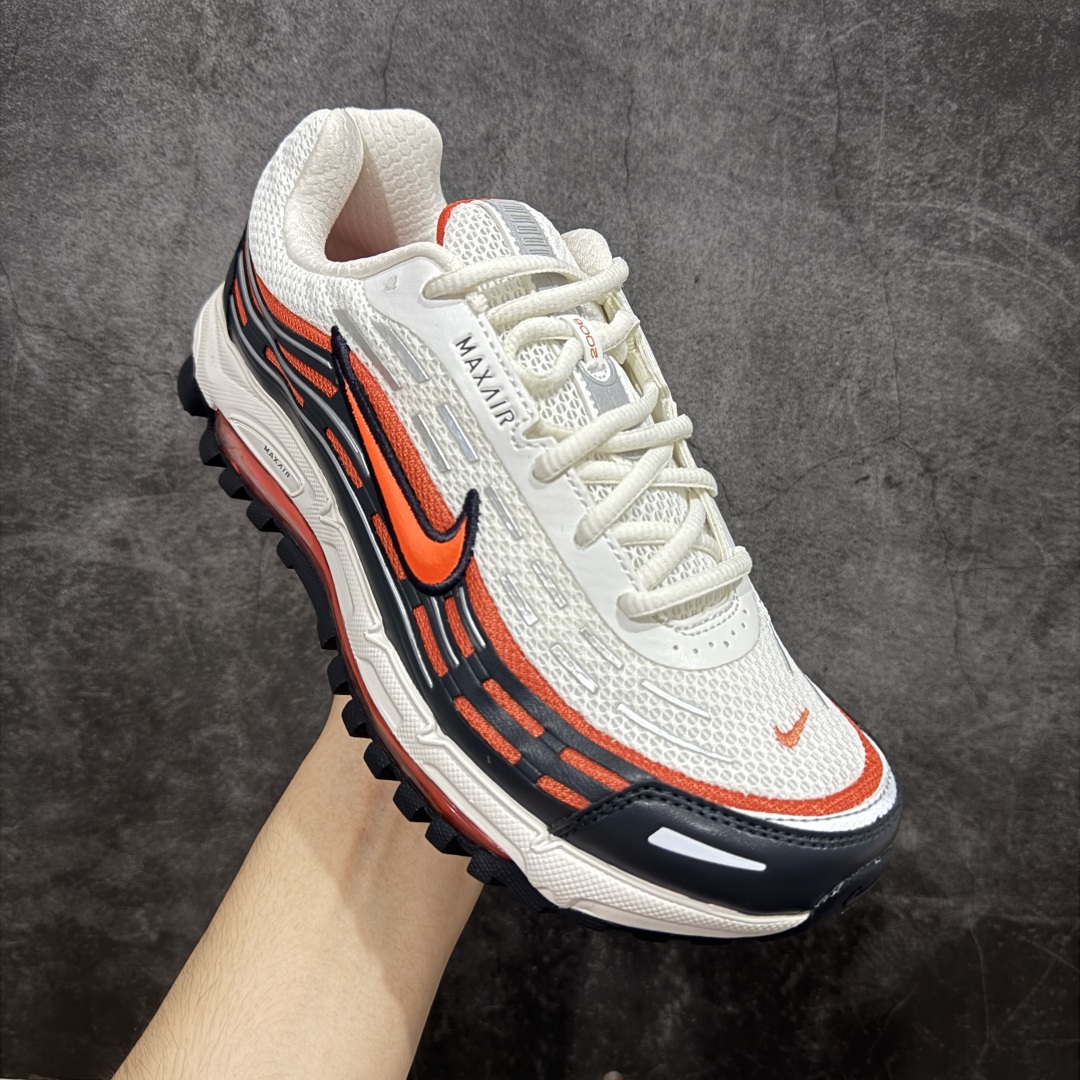 图片[3]-【纯原版】Comme Des Garcons Homme Plus x Nk Air Max TL 2.5 Pack 川久保玲联名气垫跑鞋 纯原版本 鞋款采用透气网眼布和皮革材料 确保了穿着的轻盈与耐用 前掌和后跟上的迷你 Swoosh 标志 彰显了 Nike 品牌的经典元素 后跟和鞋垫上有 CDG 品牌标识 进一步强调了此次的合作身份 货号： FZ4110-001  尺码：36 3675 37.5 38 38.5 39 40 40.5 41 42 42.5 43 44 45-选品中心