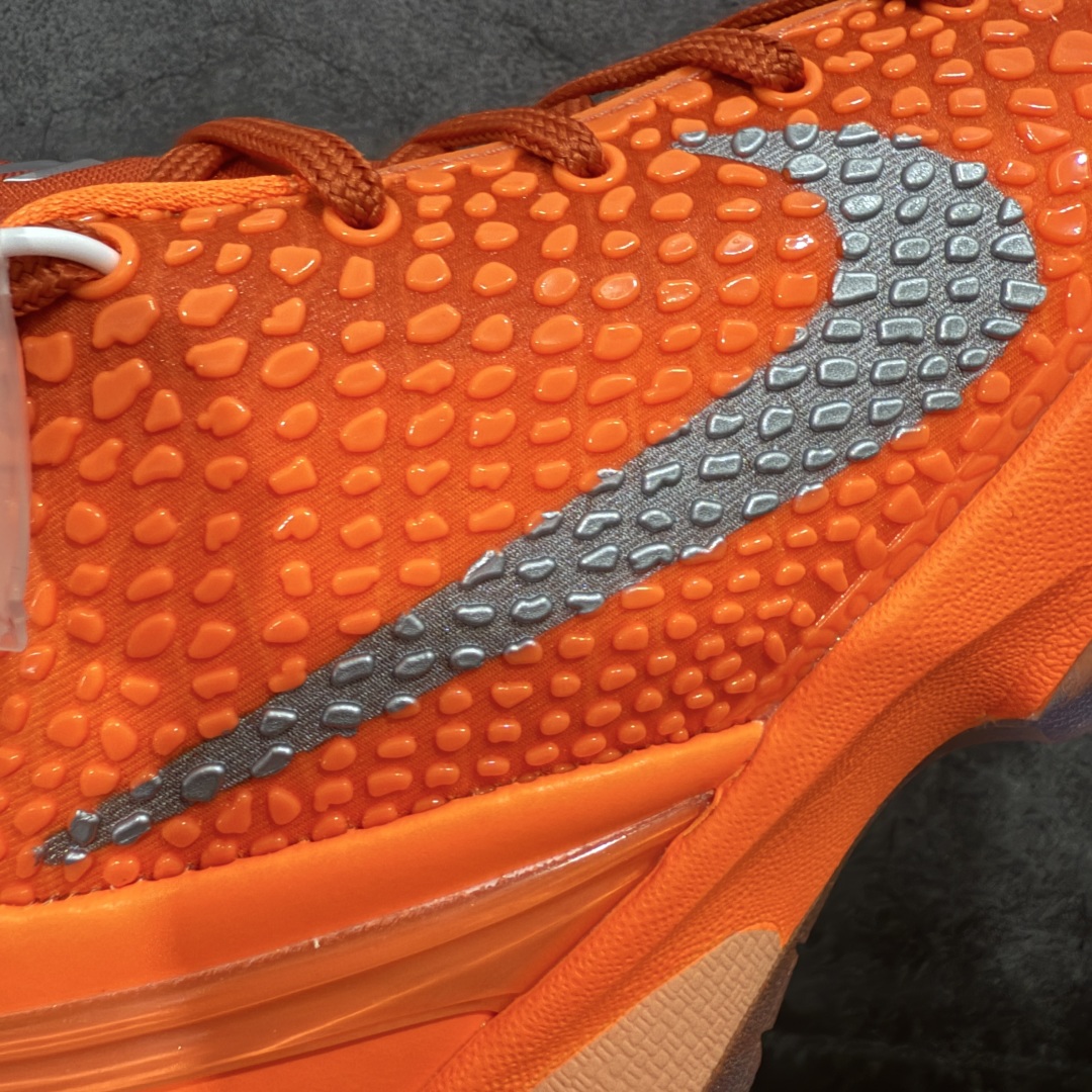 
纯原 NK Zoom Kobe 6 Protro total Orange
灭世纯原 科比6代 暴力橙