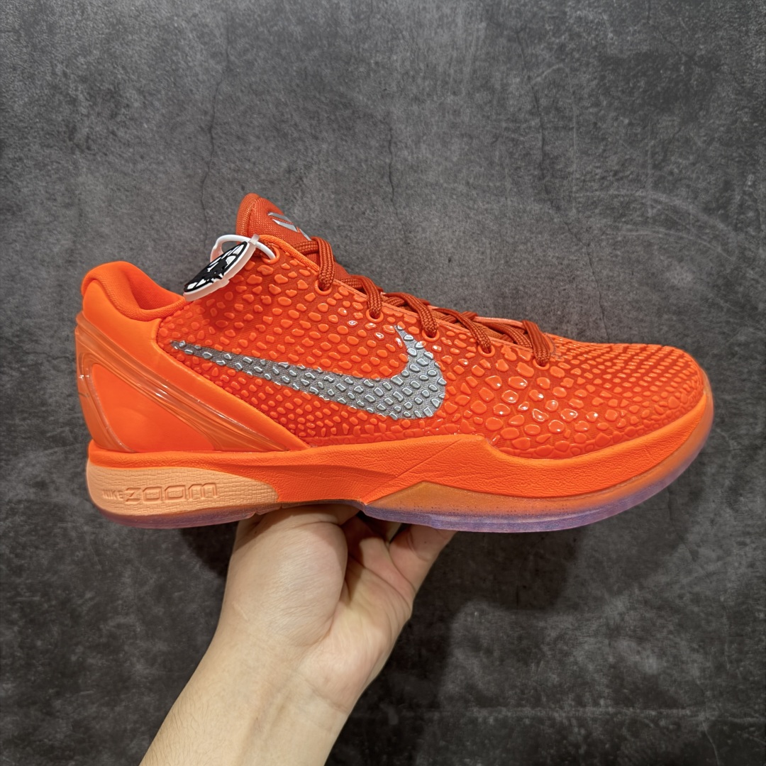 
【纯原】NK Zoom Kobe 6 Protro total Orange
灭世纯原 科比6代 暴力