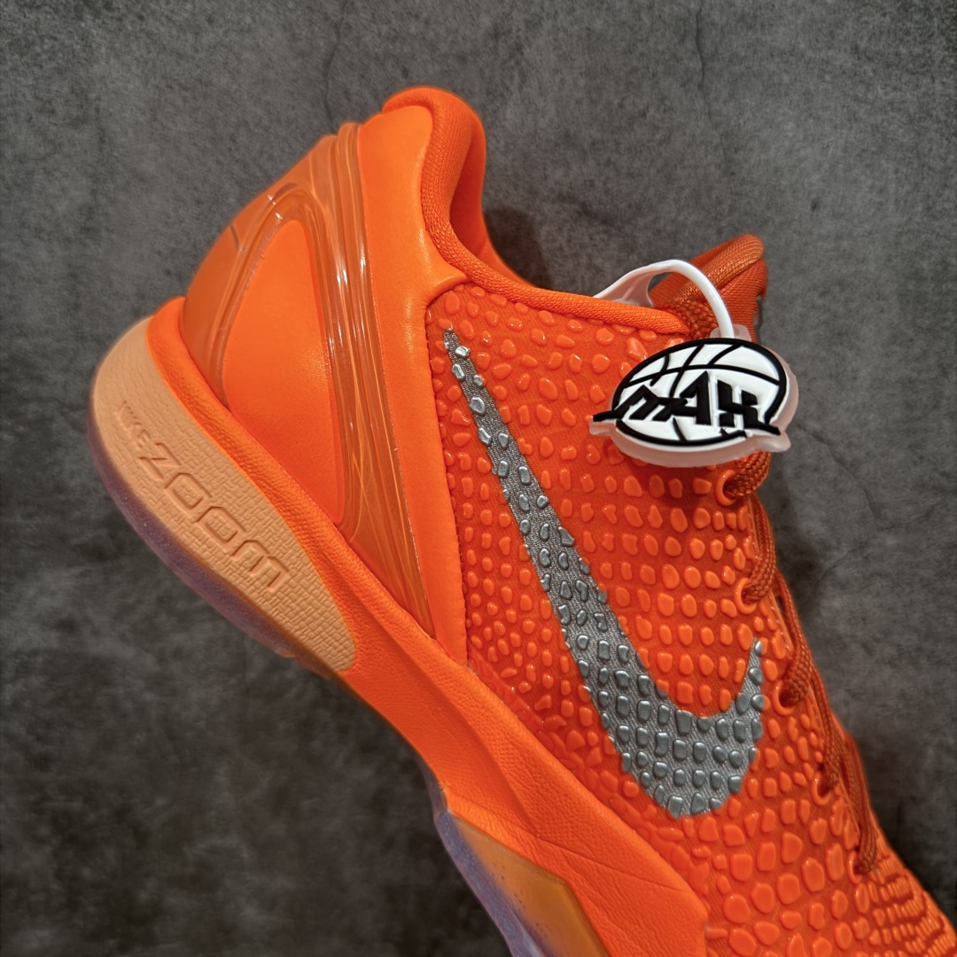
【纯原】NK Zoom Kobe 6 Protro total Orange
灭世纯原 科比6代 暴力