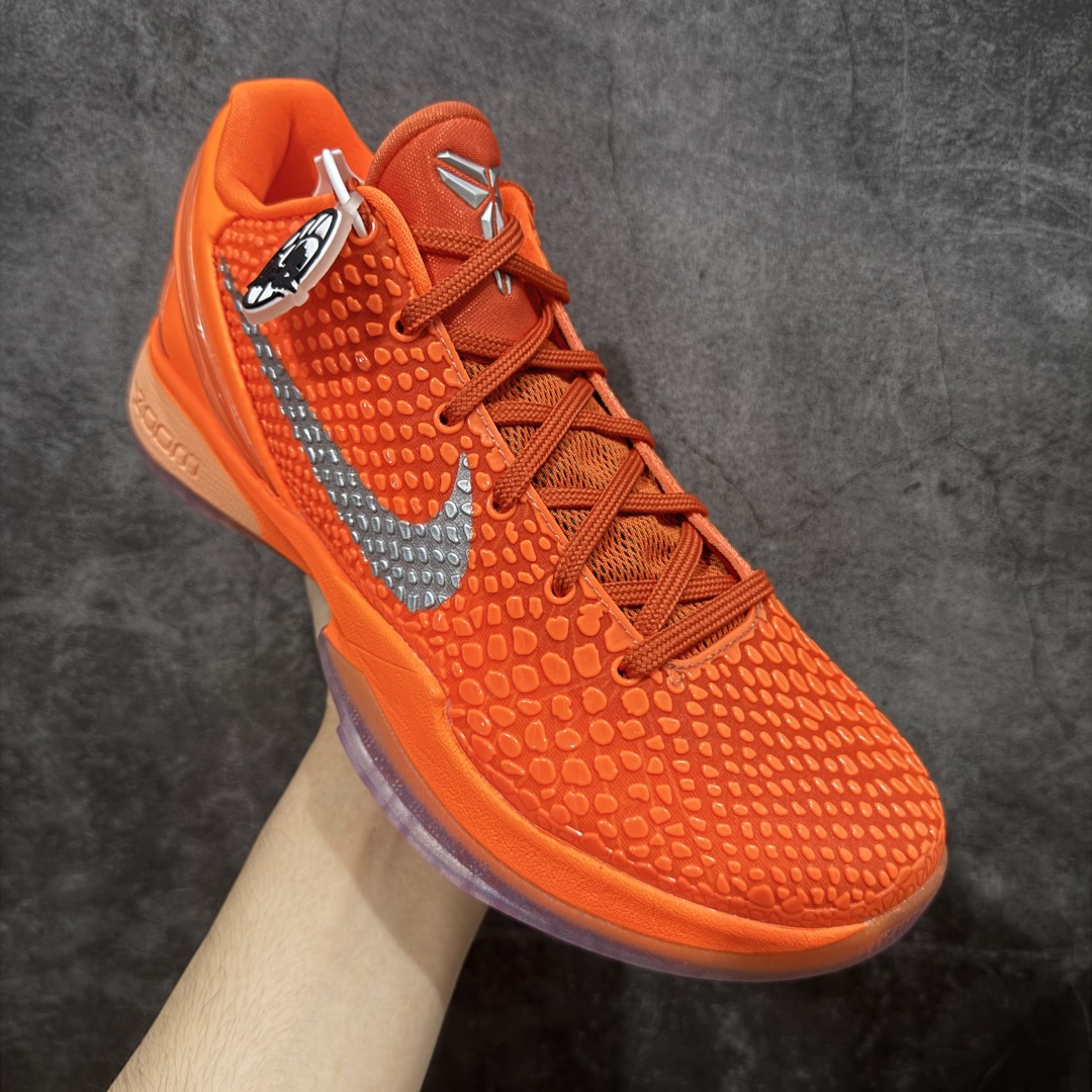 
【纯原】NK Zoom Kobe 6 Protro total Orange
灭世纯原 科比6代 暴力