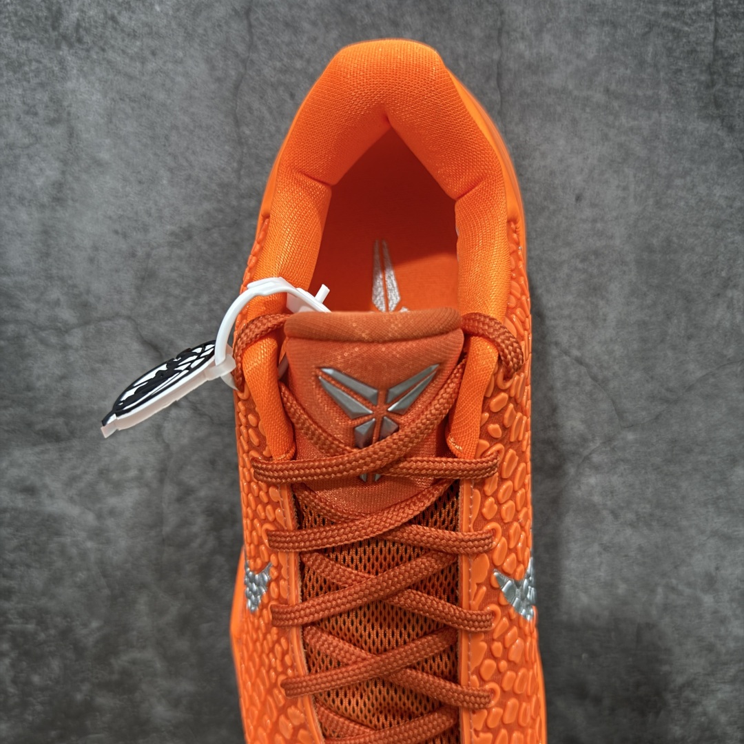 
【纯原】NK Zoom Kobe 6 Protro total Orange
灭世纯原 科比6代 暴力