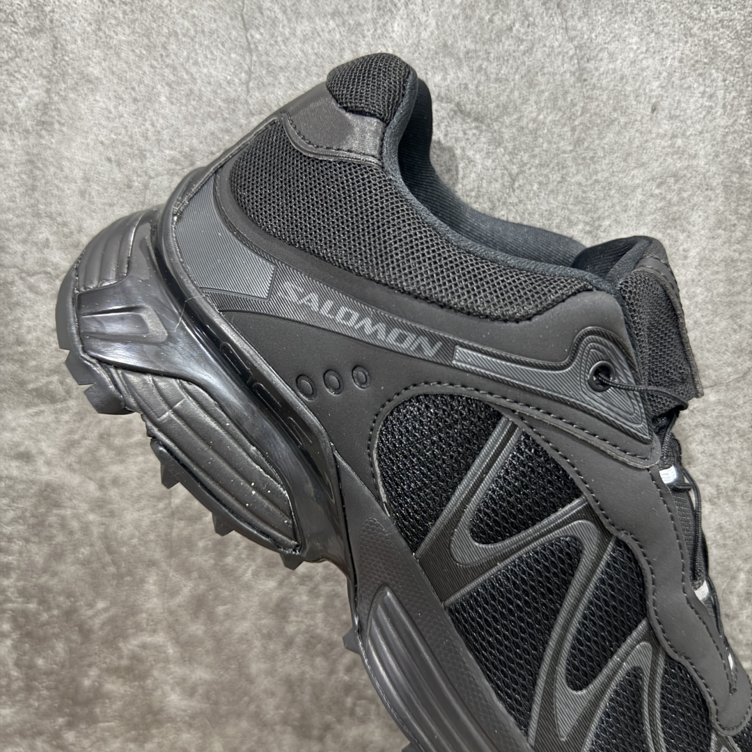 图片[7]-【666版本】SALOMON 萨洛蒙 XT-WHISPER 舒适百搭耐磨轻便低帮 休闲越野训练城市通勤跑步鞋 男女同款 黑色 纯原外贸平台特供订单 耗时半年巨作 #全套原纸板楦头开发 #原厂特供网布配套加持 #确保原汁原味 完美呈现版型 #原档数据独家私模五层组合大底 #男女鞋同步官方开发至46 #原装Ortholite轻量化鞋垫 #中底布带钢印编号 原厂TPU锁扣 #进口港宝加持 后跟自然饱满 还原公司包裹性 #鞋面采用SENSIFT贴合技术 #全方位贴合包裹脚型 #鞋跟部鞋底牵引设计 #提供强大的抓地性能 #更适应野外崎岖不平的道路 #基于 SALOMON 初代 XT 鞋身造型并搭载 4D ADVANCED CHASSIS™ 大底打造而成 为这款 XT-WHISPER 带来了多项足部控制与保护等功能性 如在运动过程中控制左右晃动的过程而提高稳定性、改善长途越野过程中足中到足尖的过渡、提高感知岩石的精确度以抵抗尖锐物体对脚底的伤害以及采用动态缓冲来增强穿着舒适感 从而减轻疲劳感 使 XT-WHISPER 成为一双舒适且安全的户外之履 货号：477620 尺码：36 36.5 37.5 38 38.5 39 40 40.5 41 42 42.5 43 44 45 46-选品中心