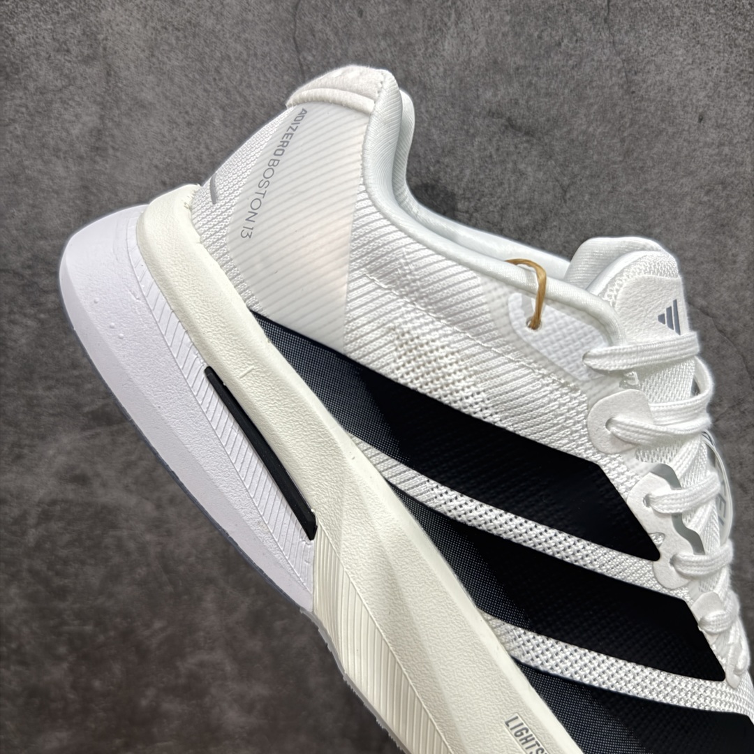 图片[7]-【HD真碳组合底】Ad Adizero Boston 13 阿迪马拉松系列超轻防滑训练跑步运动鞋 JS4939 真碳柱 组合底版本 区别市场涂漆假碳一体大底货 这双跑鞋在保留了前一代的核心科技的基础上，做了一些调整和优化，让跑鞋的脚感更加柔软、回弹和舒适。同时，它也回归了 BOSTON 系列原本的精神，提供了一双适合各种训练和速度的性能跑鞋。 尺码：36 36.5 37 38 38.5 39 40 40.5 41 42 42.5 43 44 44.5 45-选品中心