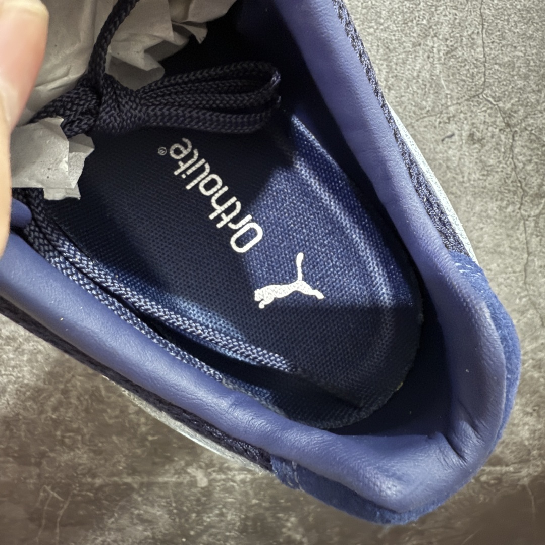 图片[5]-【CS纯原版】Puma Speedcat OG Sparco 彪马罗马阿莫尔系列 复古运动休闲赛车跑鞋 蓝银 市场第一梯队品质 版型 细节 烫金走线 完全碾压市场任意版本 欢迎对比🆚 工厂耗时3个月开发 原装档案原数据纸版楦型 采用固色翻毛皮鞋面材质(正确二次成型\’猛帮\’成型工艺🆚区别市面版本!!) 外置原数据开发轻量耐磨橡胶大底💪🏻 全球知名运动品牌PUMA宝马赛车系列 融合了宝马车队的标志性配色 以趣味十足又前卫复古的设计引领潮流 将赛道精神融入街头时尚 开启前卫竞速之旅 主打前卫复古风 Roma鞋款的鞋侧以复古的流线造型 缀以宝马经典Logo 巧妙吸睛 而Speedcat鞋款以亮眼三色条纹元素缀以舒适鞋面 赋予了独特的个性美学 演绎赛车的无尽能量 货号：403902-05 尺码：35-45-选品中心