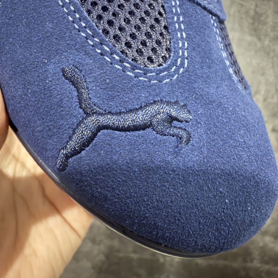 图片[3]-【CS纯原版】Puma Speedcat OG Sparco 彪马罗马阿莫尔系列 复古运动休闲赛车跑鞋 蓝银 市场第一梯队品质 版型 细节 烫金走线 完全碾压市场任意版本 欢迎对比🆚 工厂耗时3个月开发 原装档案原数据纸版楦型 采用固色翻毛皮鞋面材质(正确二次成型\’猛帮\’成型工艺🆚区别市面版本!!) 外置原数据开发轻量耐磨橡胶大底💪🏻 全球知名运动品牌PUMA宝马赛车系列 融合了宝马车队的标志性配色 以趣味十足又前卫复古的设计引领潮流 将赛道精神融入街头时尚 开启前卫竞速之旅 主打前卫复古风 Roma鞋款的鞋侧以复古的流线造型 缀以宝马经典Logo 巧妙吸睛 而Speedcat鞋款以亮眼三色条纹元素缀以舒适鞋面 赋予了独特的个性美学 演绎赛车的无尽能量 货号：403902-05 尺码：35-45-选品中心