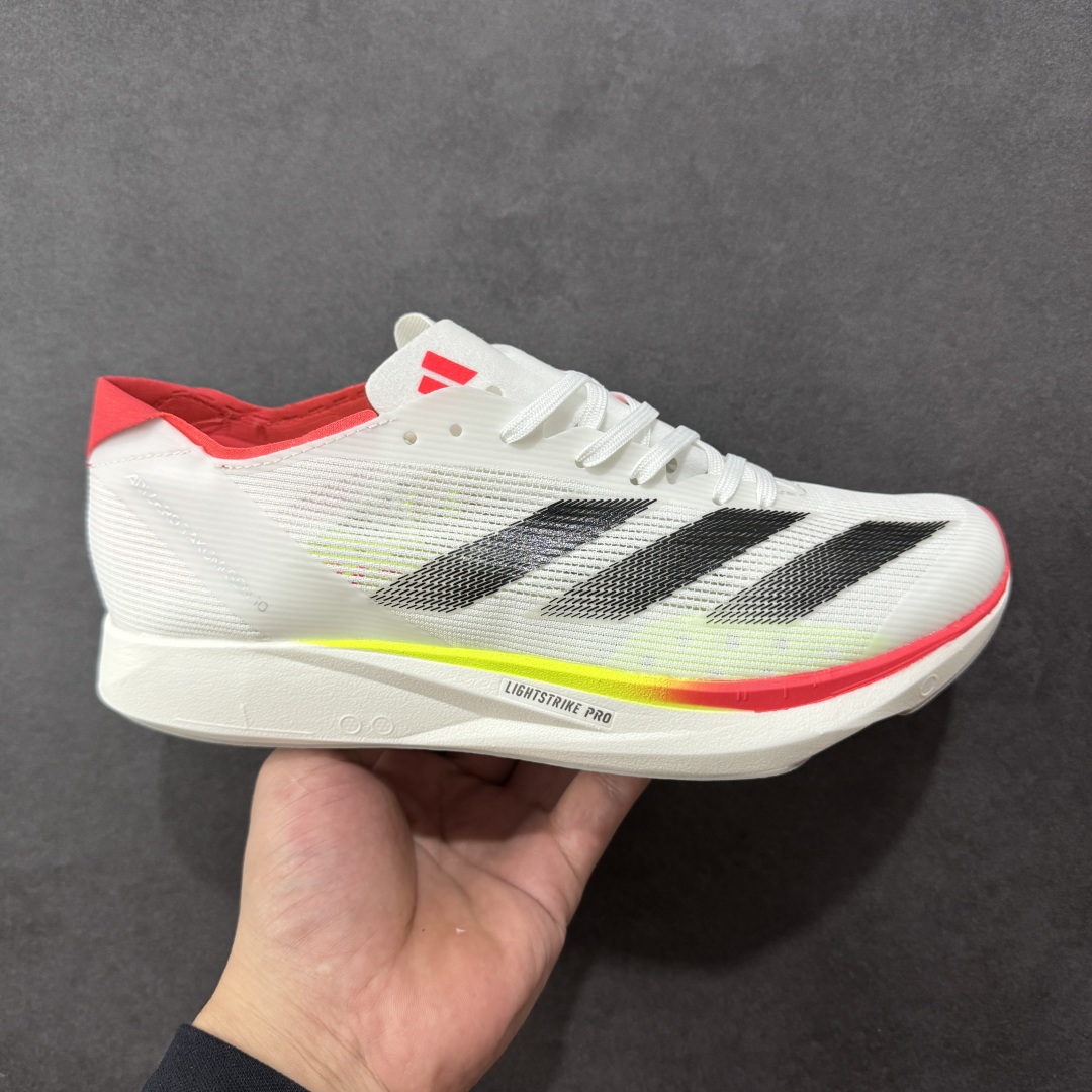 【公司级】Adidas Adizero Takumi Sen 10 M耐磨减震专业跑步鞋 男款 北京马拉松40周年限定。冲向目标,一路向前,不断挑战和突破自我。无论是平时训练还是马拉松,让这款adidas跑步鞋伴你畅快开跑。兼具舒适性和结构感,搭载Lightstrike科技,为步伐注入活力。 货号:IH5712 尺码:36 36.5 37.5 38 38.5 39 40 40.5 41 42 42.5 43 44 45-选品中心