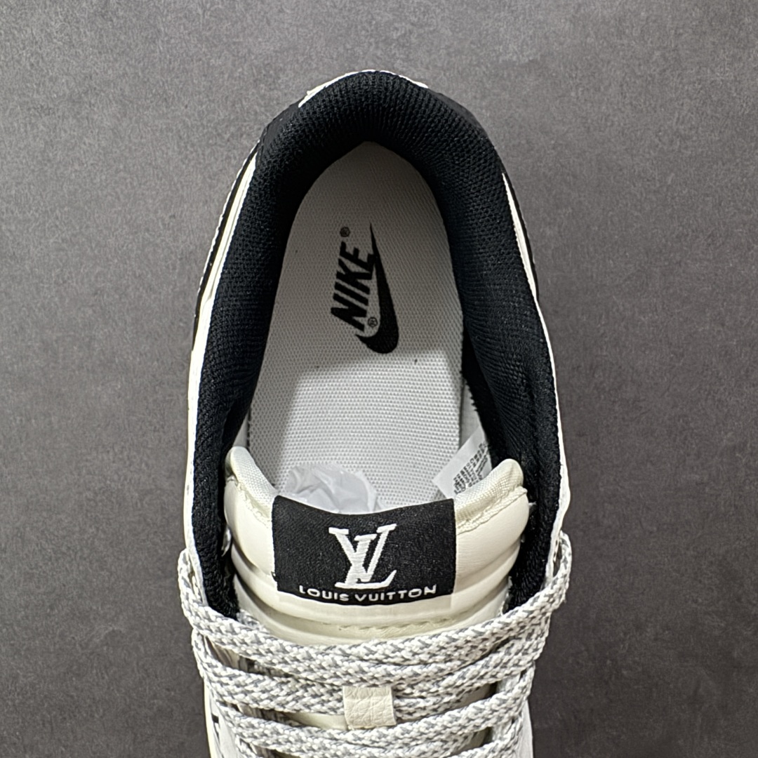 图片[7]-【定制版】Nike SB Dunk Low LV联名 黑勾印花 周年高端定制 低帮休闲板鞋  #定制鞋盒 大厂纯原品质出货 超高清洁度 皮料切割干净无任何毛边 细节完美   货号：YX5066-365 尺码：36 36.5 37.5 38 38.5 39 40 40.5 41 42 42.5 43 44 44.5 45-选品中心