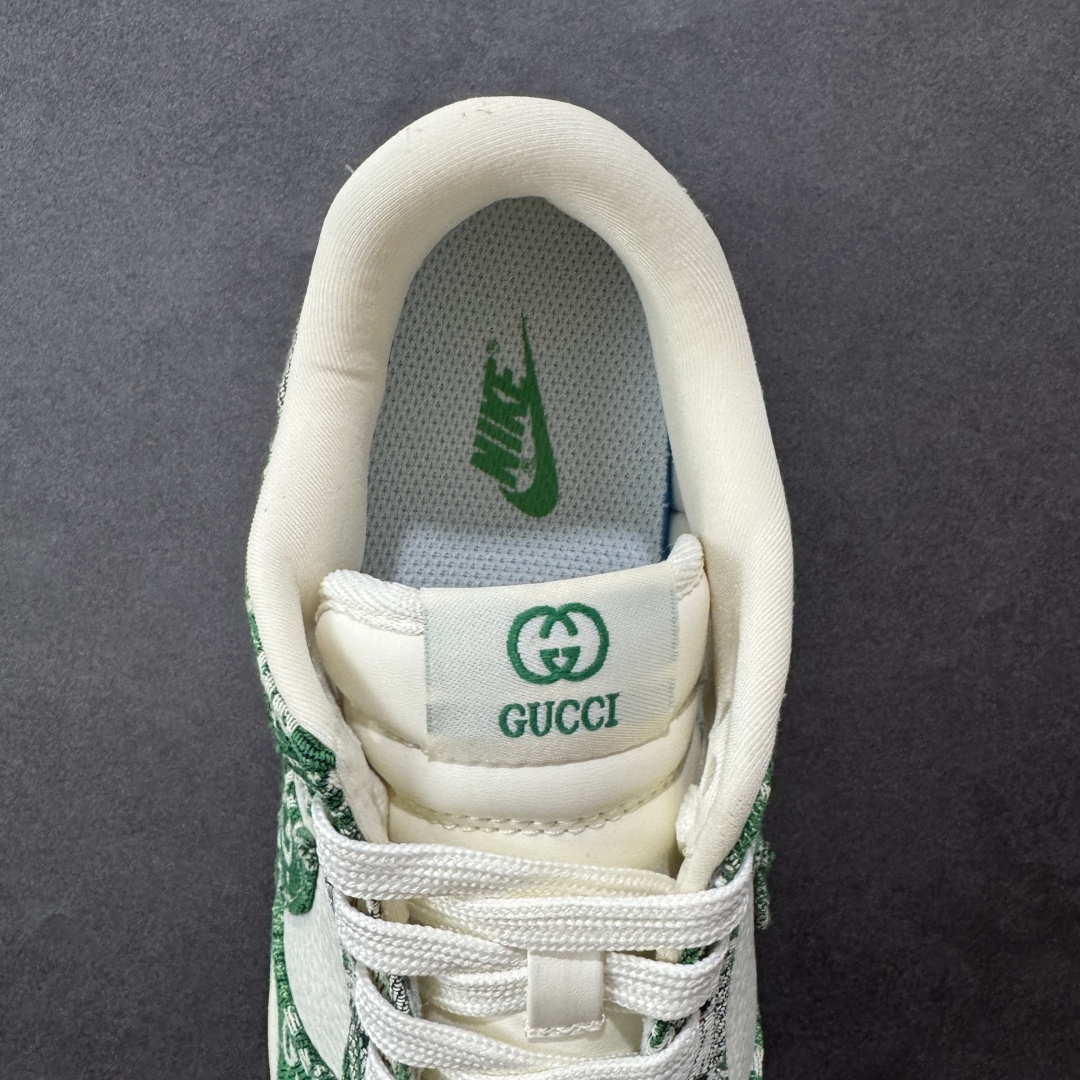 图片[7]-【定制版】Nike SB Dunk Low x Louis Vuitton 绿白小勾 纯原大厂出品 极力推荐 原装头层材料 独家版型蒸餾加工 帶來的是更好的视觉和脚感体验 大厂纯原品质出货 清洁度 电绣工艺 皮料切割干净无任何毛边 细节完美 货号：SC9207 420 尺码：36 36.5 37.5 38 38.5 39 40 40.5 41 42 42.5 43 44 44.5 45-选品中心