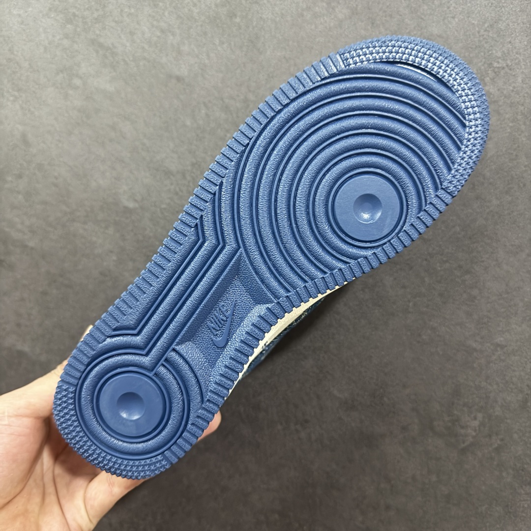 图片[9]-【定制版】海外限量发售！公司级NIke Air Force 1 \’07 Low LV联名-白蓝牛仔 空军一号低帮 运动鞋 休闲鞋 折边针车 工艺难度大 原楦头原纸板 原装鞋盒 定制五金配件 原厂鞋底 超高清洁度 细节完美 货号：ZD1988-001 尺码：36 36.5 37.5 38 38.5 39 40 40.5 41 42 42.5 43 44 44.5 45-选品中心