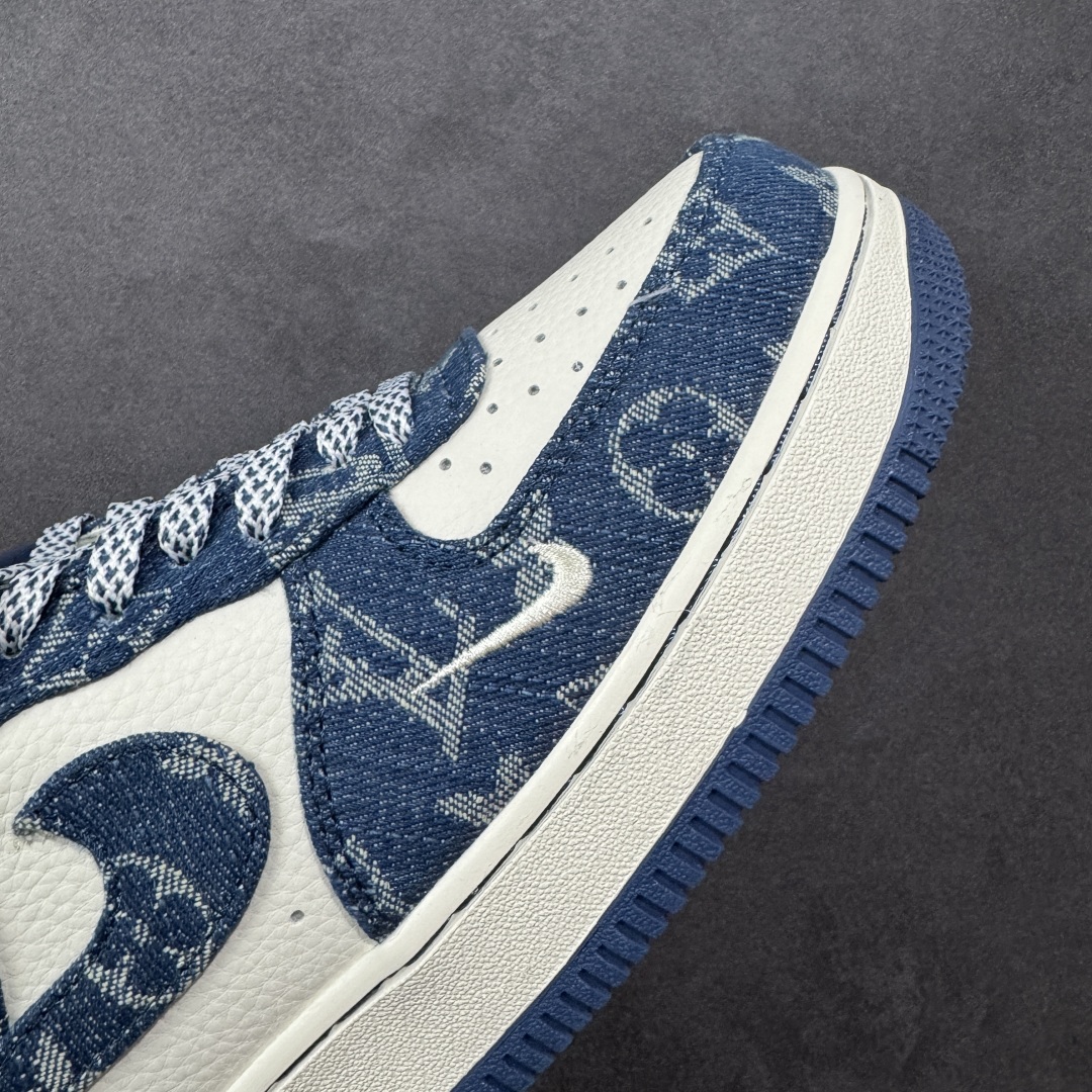 图片[5]-【定制版】海外限量发售！公司级NIke Air Force 1 \’07 Low LV联名-白蓝牛仔 空军一号低帮 运动鞋 休闲鞋 折边针车 工艺难度大 原楦头原纸板 原装鞋盒 定制五金配件 原厂鞋底 超高清洁度 细节完美 货号：ZD1988-001 尺码：36 36.5 37.5 38 38.5 39 40 40.5 41 42 42.5 43 44 44.5 45-选品中心