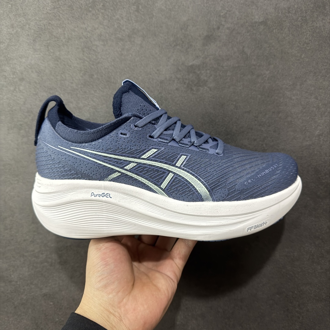 
Asics GEL-Nimbus 27 亚瑟士缓震跑鞋 
近年复古风潮的势头很旺 ASICS一直坚信保