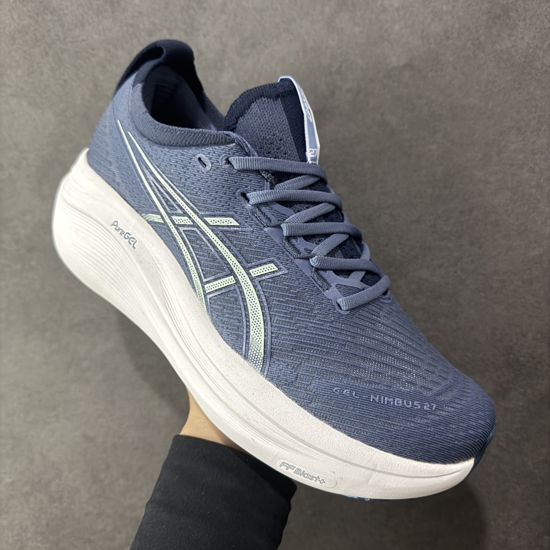 
Asics GEL-Nimbus 27 亚瑟士缓震跑鞋 
近年复古风潮的势头很旺 ASICS一直坚信保